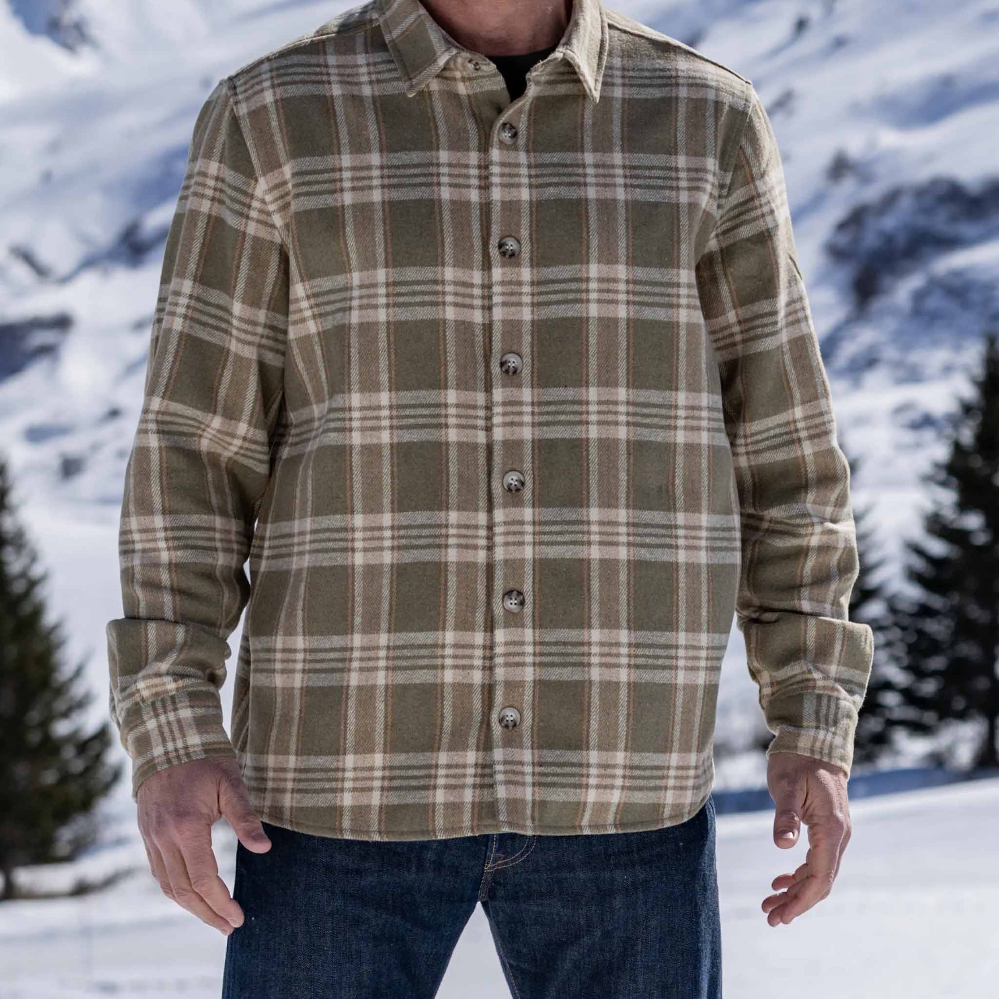 Women's fleece shirt Willa Light Beige