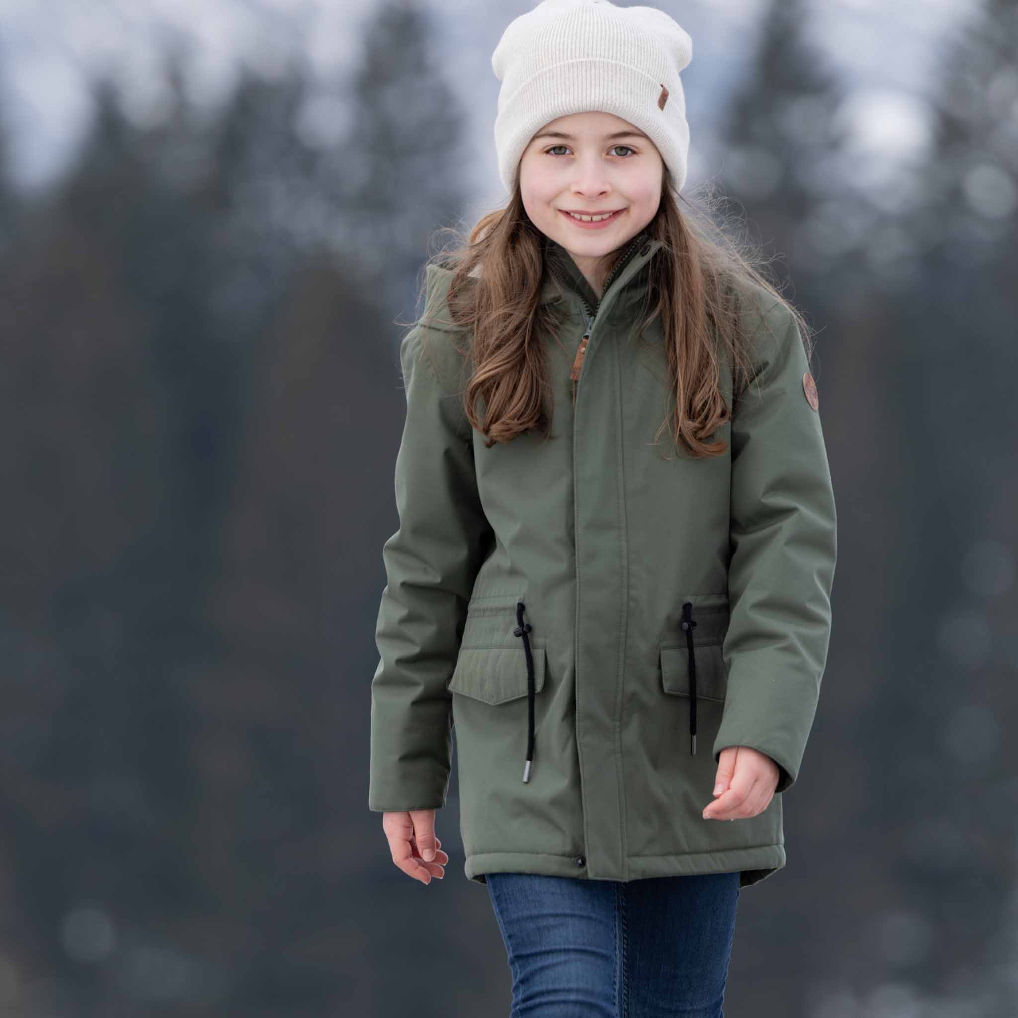 Kids Ella winter parka Thyme