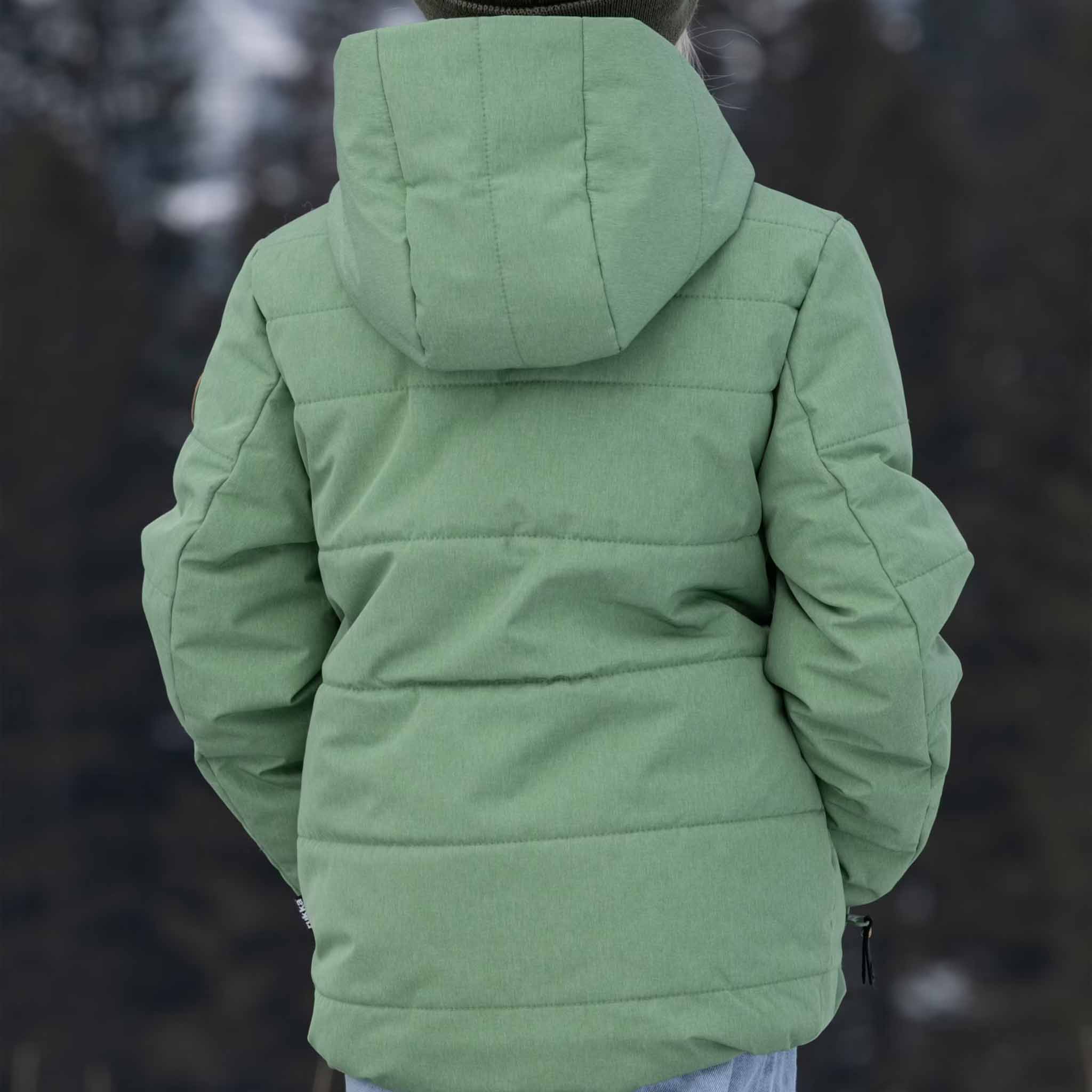 Kinder Steppjacke Loup Loden Frost