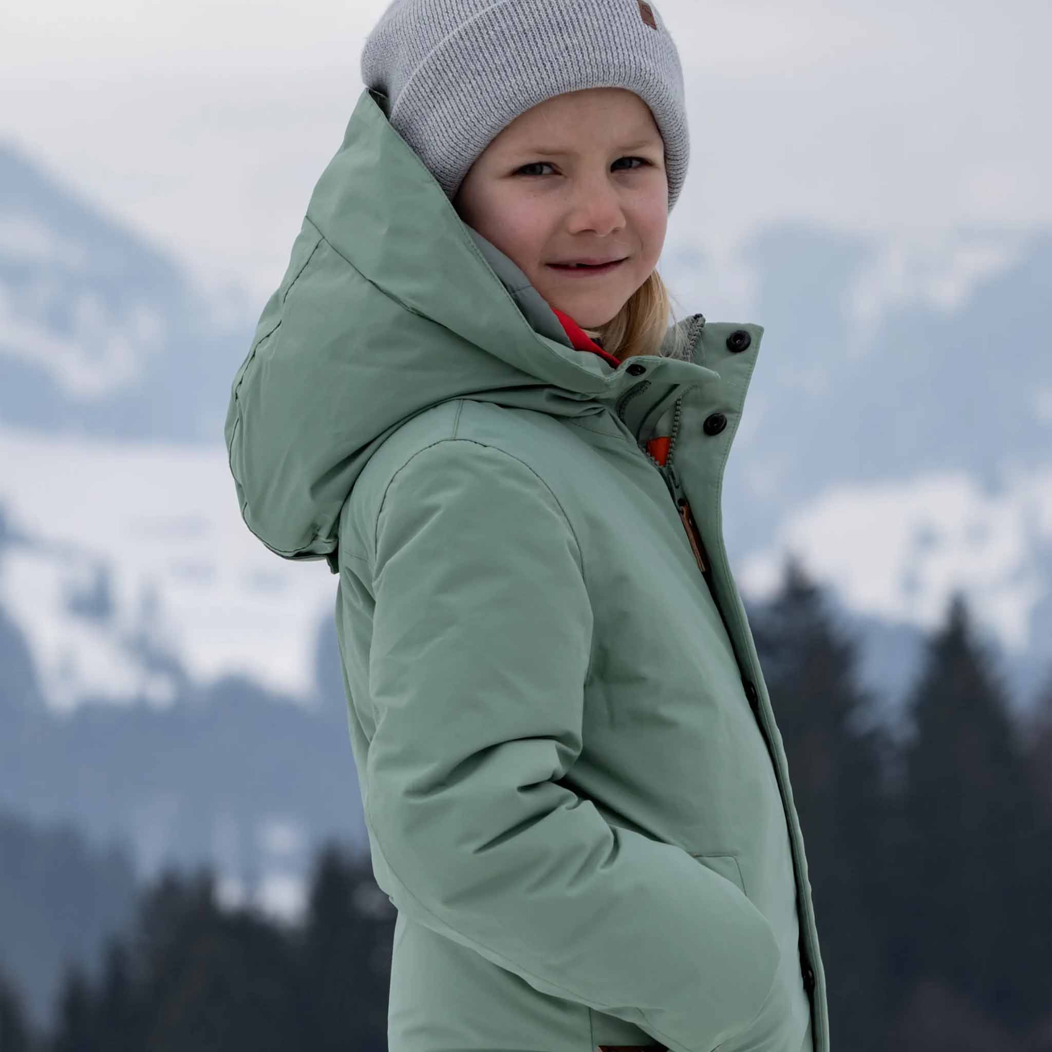 Enfants Pippin Parka d'hiver Green Bay