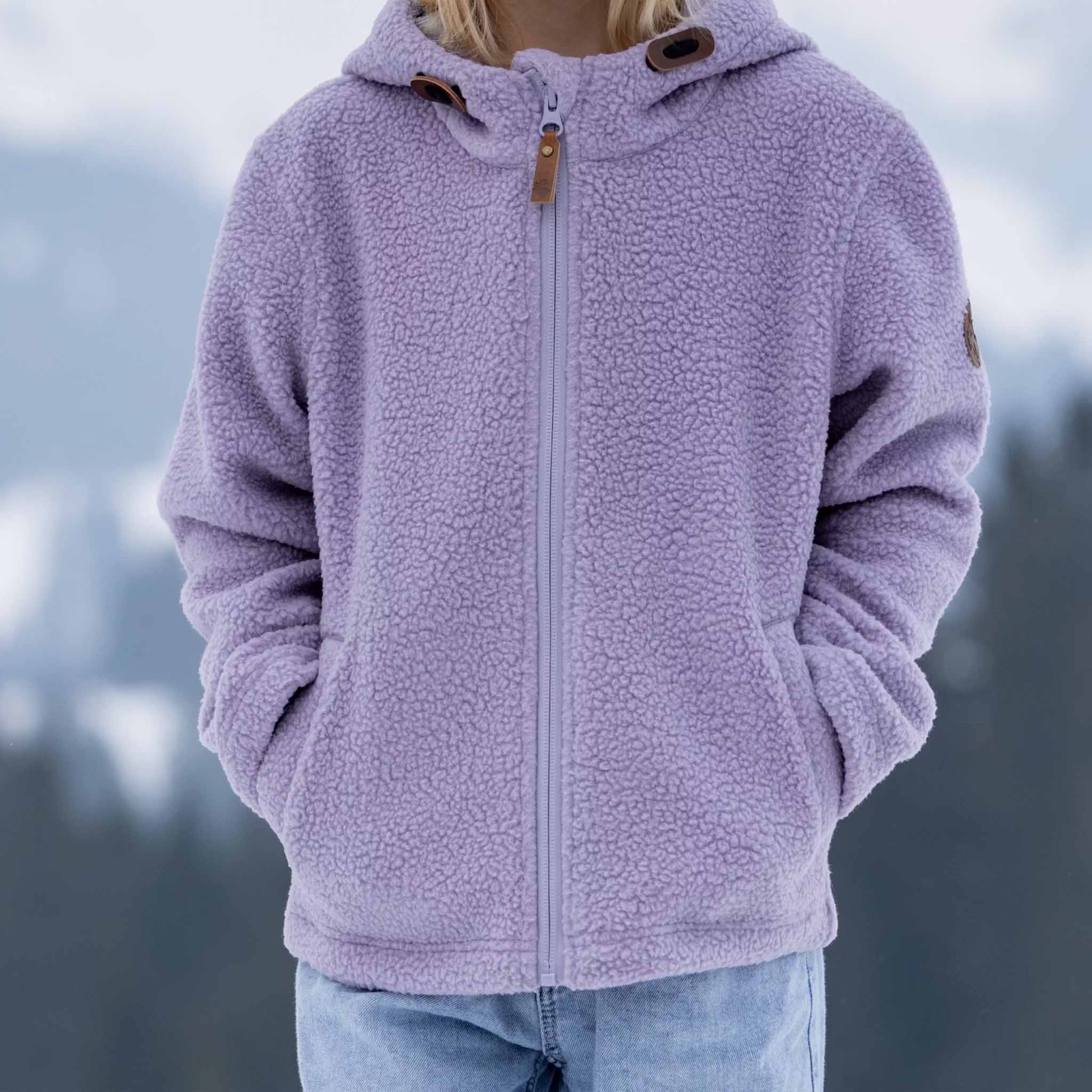 Enfants Sammy Sherpa Fleece Lavender Aura