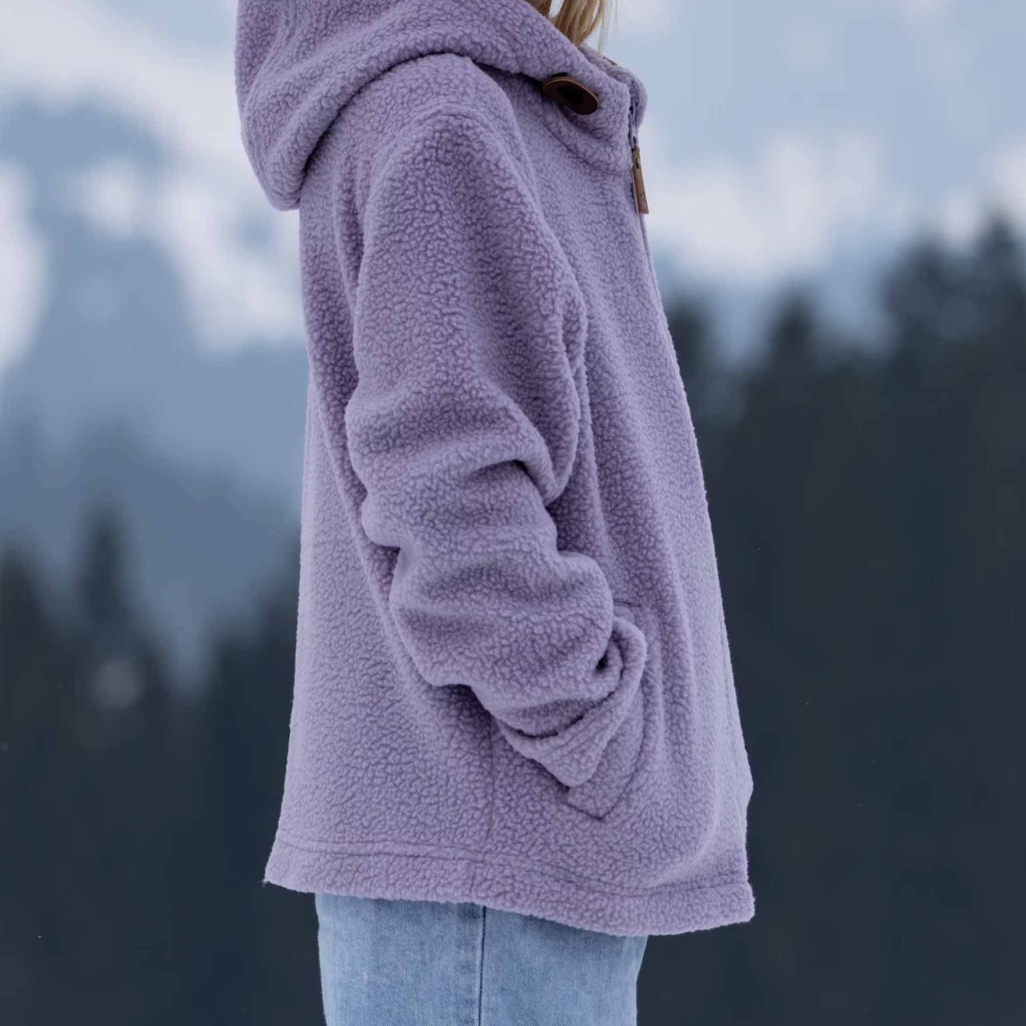 Enfants Sammy Sherpa Fleece Lavender Aura