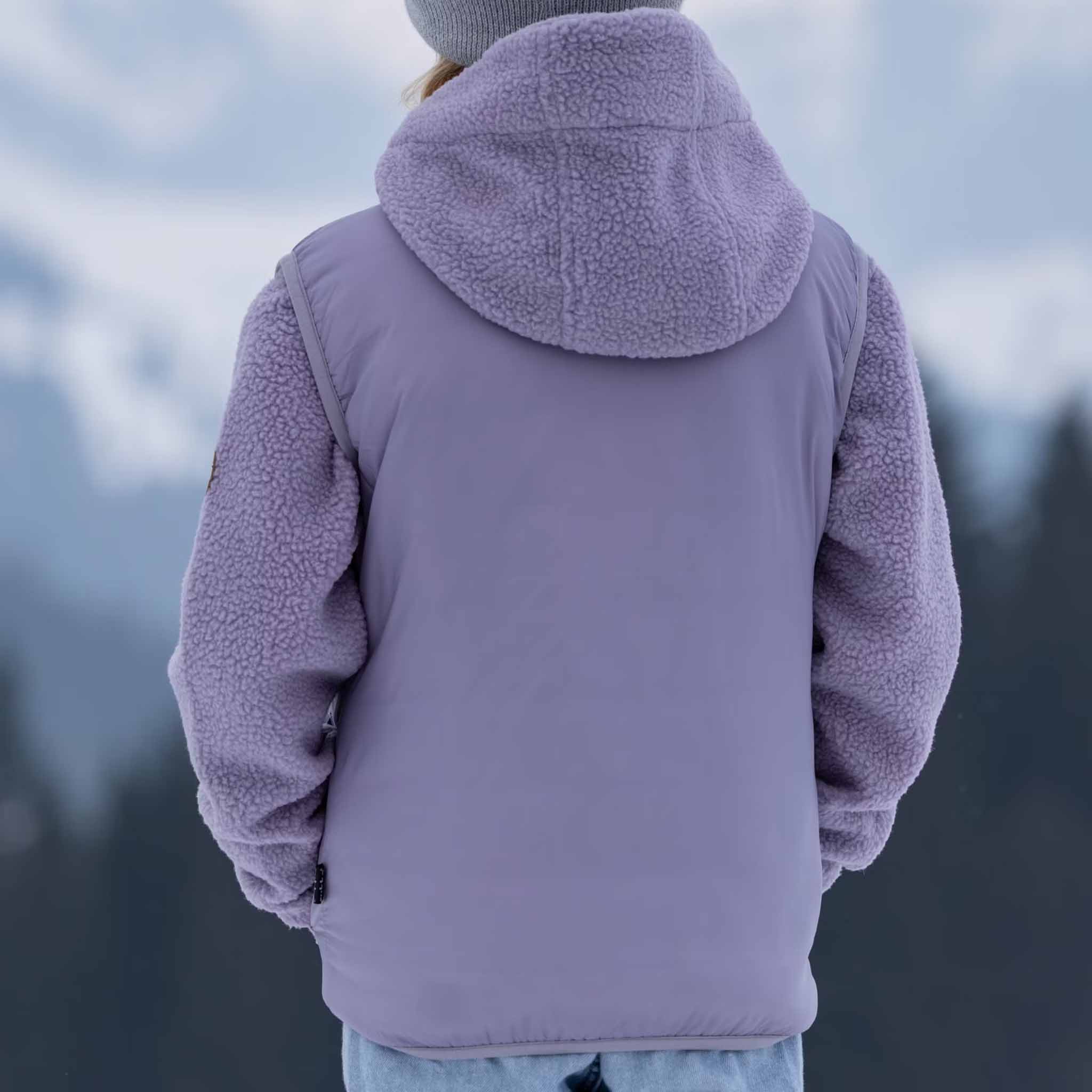 Children's thermal gilet Vosa Lavender Aura