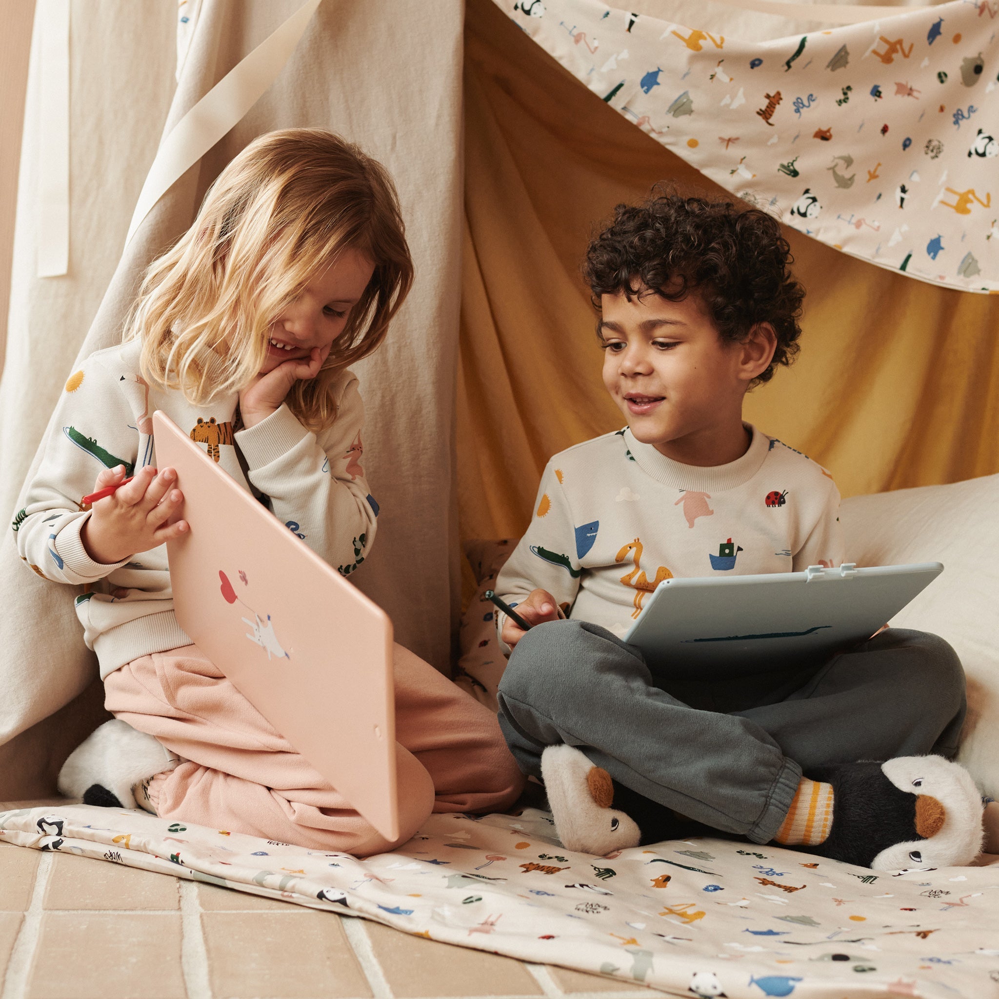 Pantoufles Aviaja Penguin Sandy Dark Grey