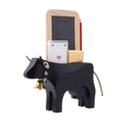 Trauffer Jass Cards Cow Black