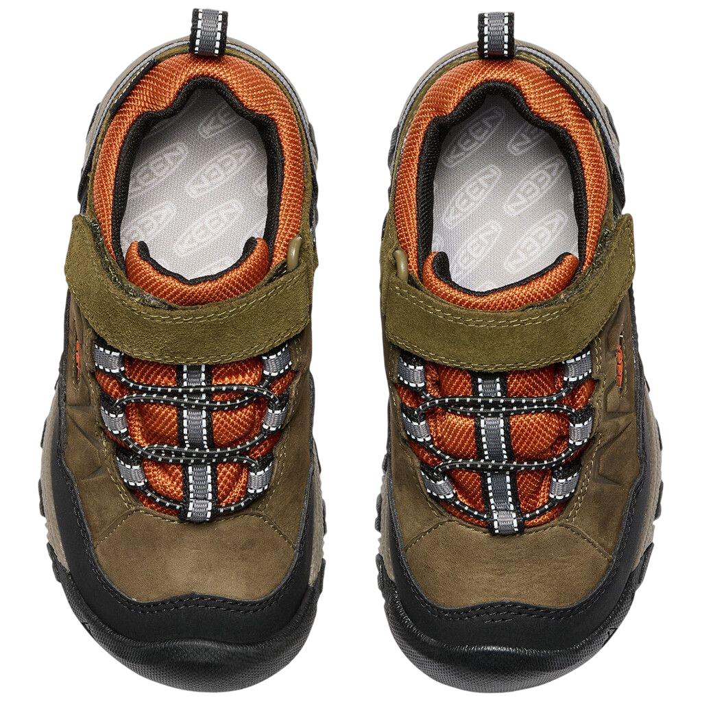 Wanderschuhe C Targhee IV Low WP dark olive/gold flame