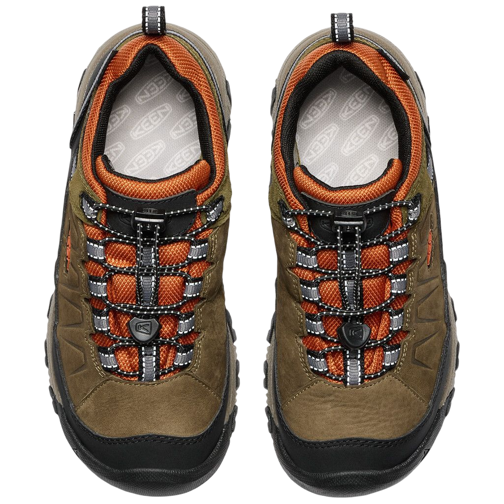 Wanderschuhe Y Targhee IV Low WP dark olive/gold flame