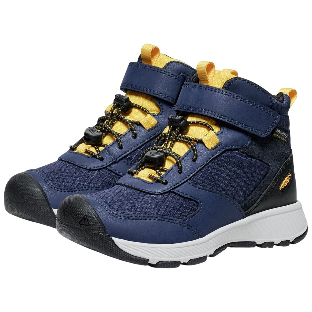 Wanderschuhe C Skua Mid WP naval academy/yolk yellow