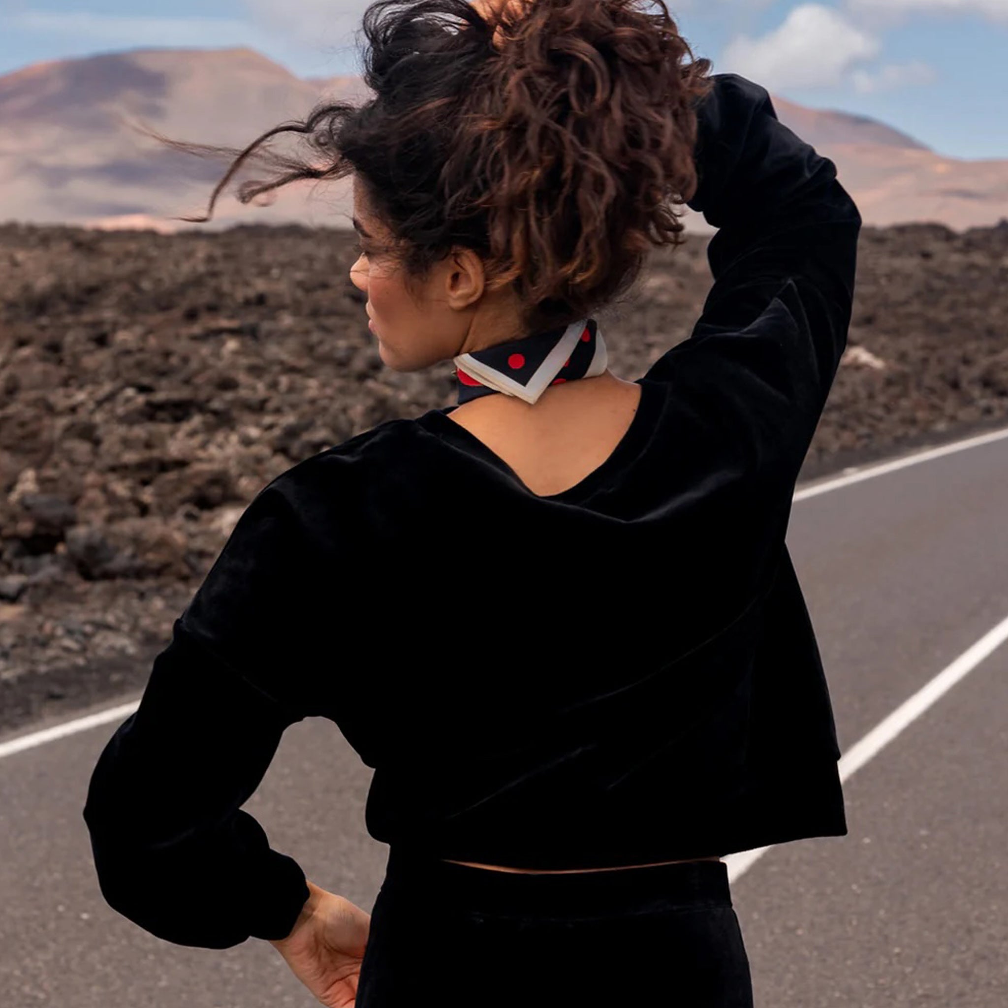 Adult Sweatshirt Sunday Black Schwarz