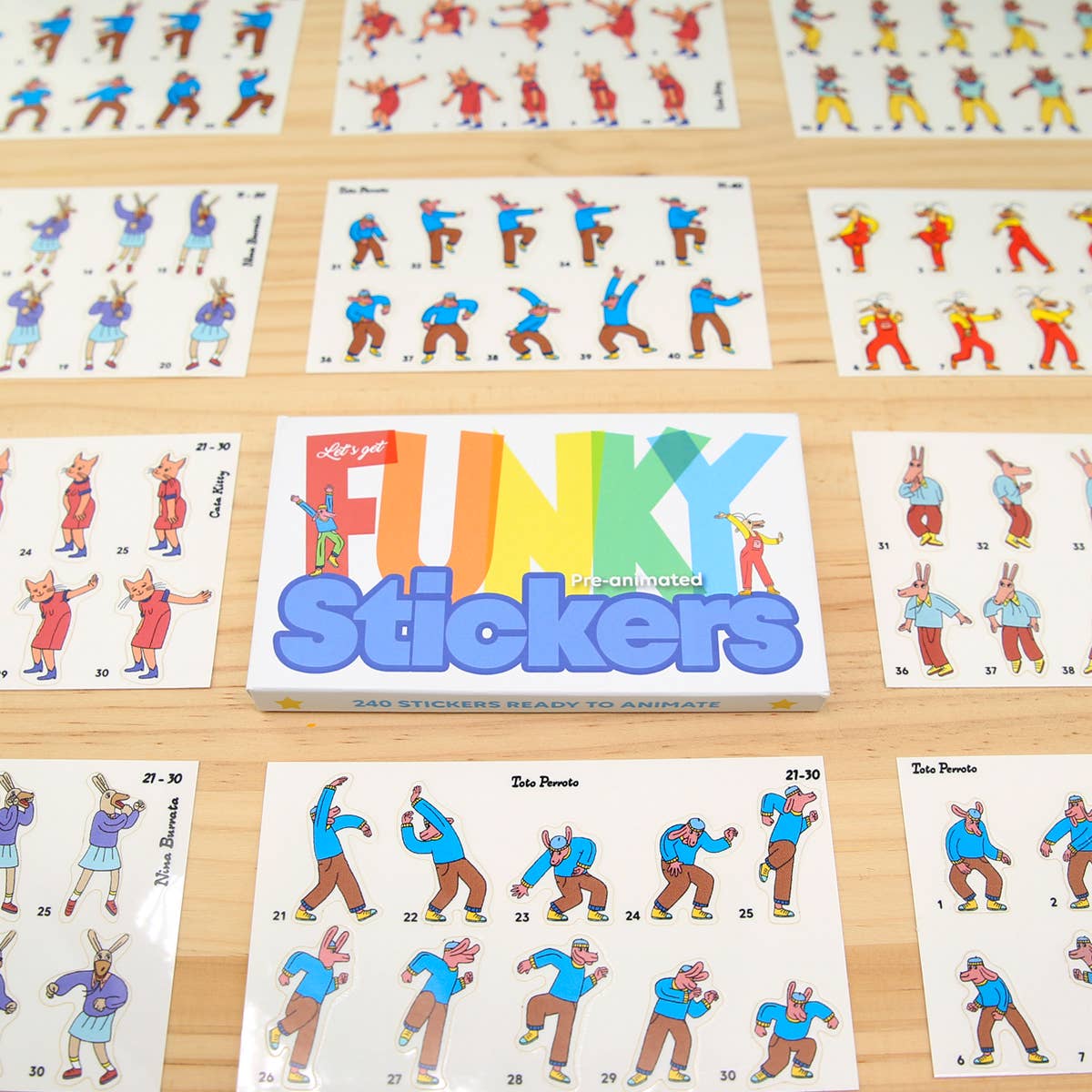 Flipbook Daumenkino "Funky"