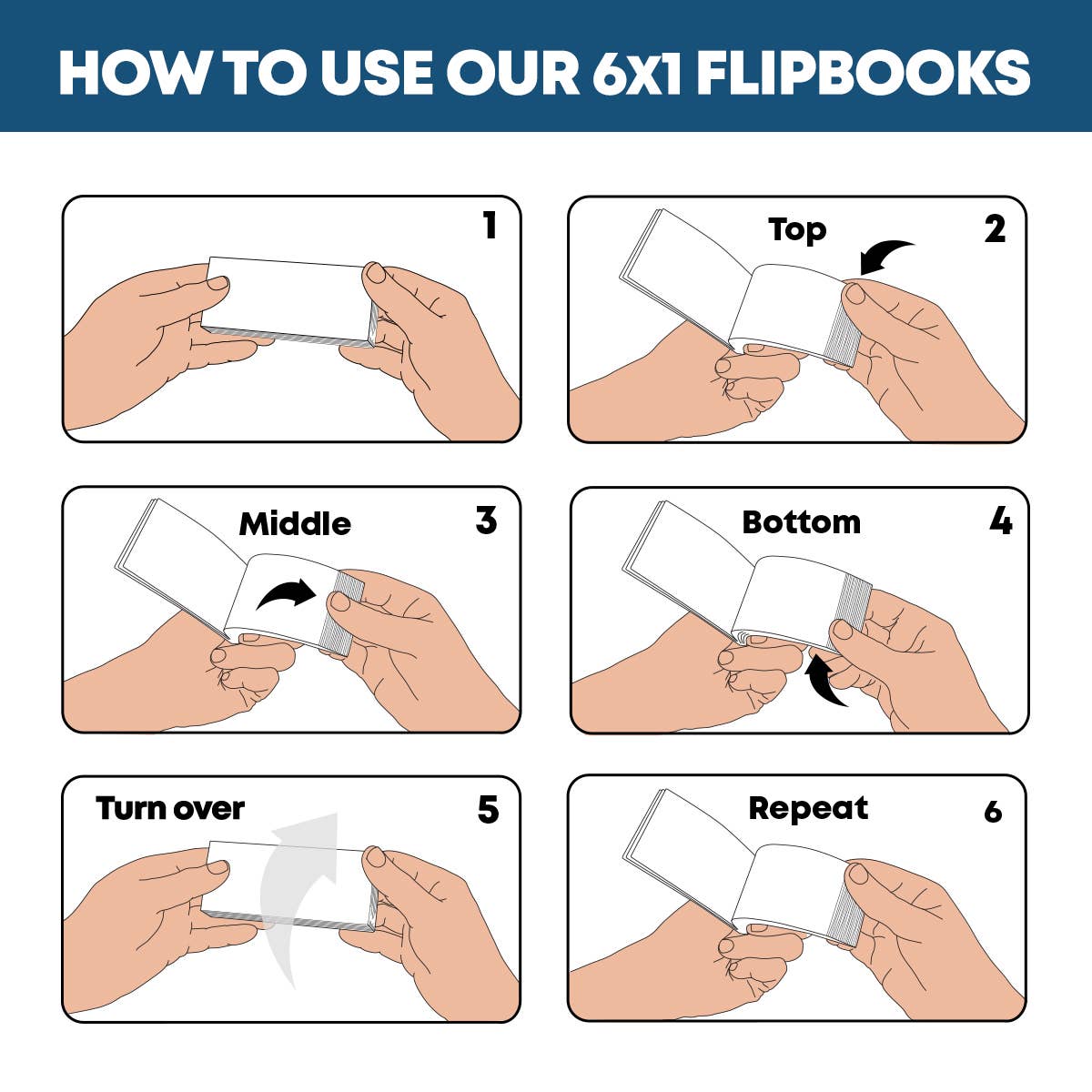 Flipbook Daumenkino "Apollo 11"