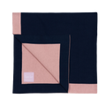 Wohndecke Lolla Dark Ash Rose/Indigo, Plaid 125x170 cm