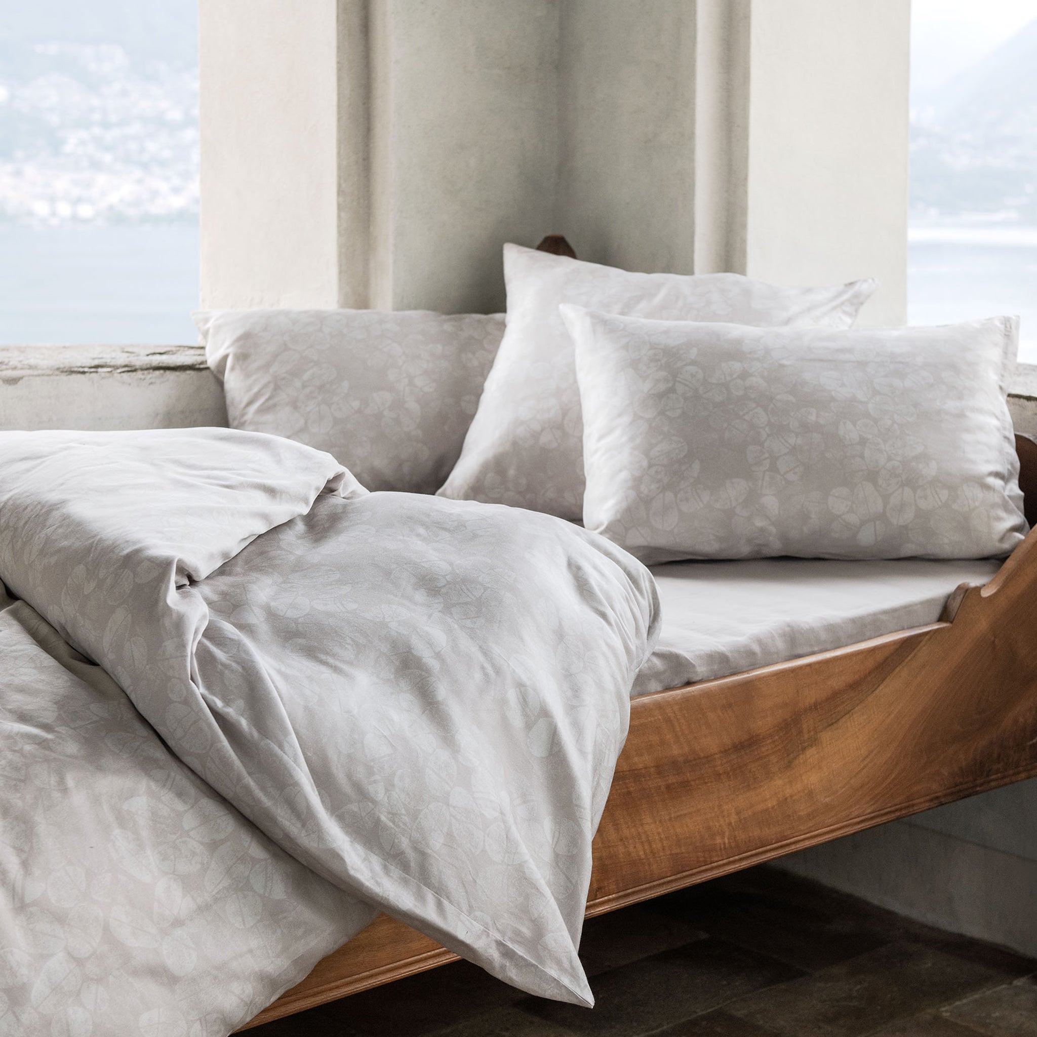 MAGGIA rose gray / fog, Housse de couette 200x210 cm