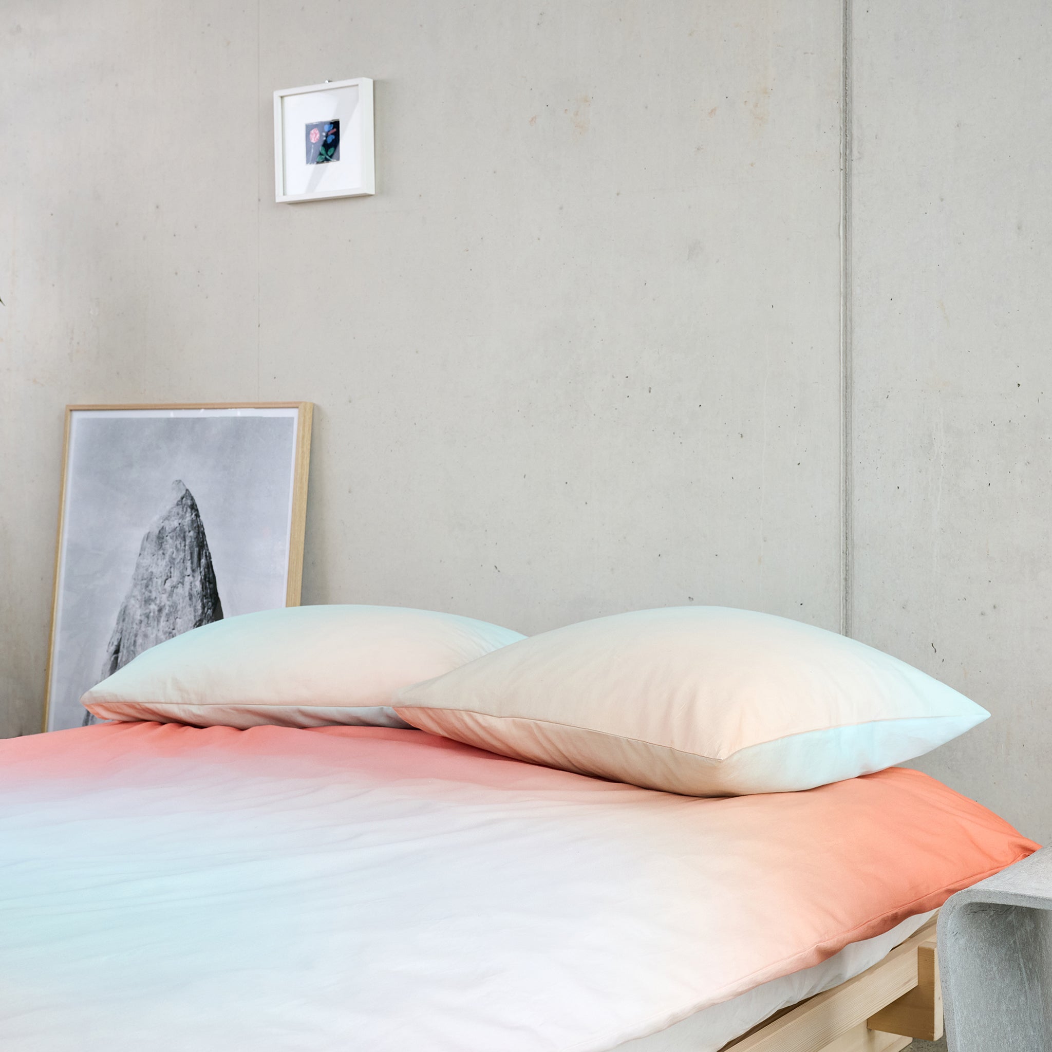 Paul Coral/Mint, comforter cover 240x220 cm