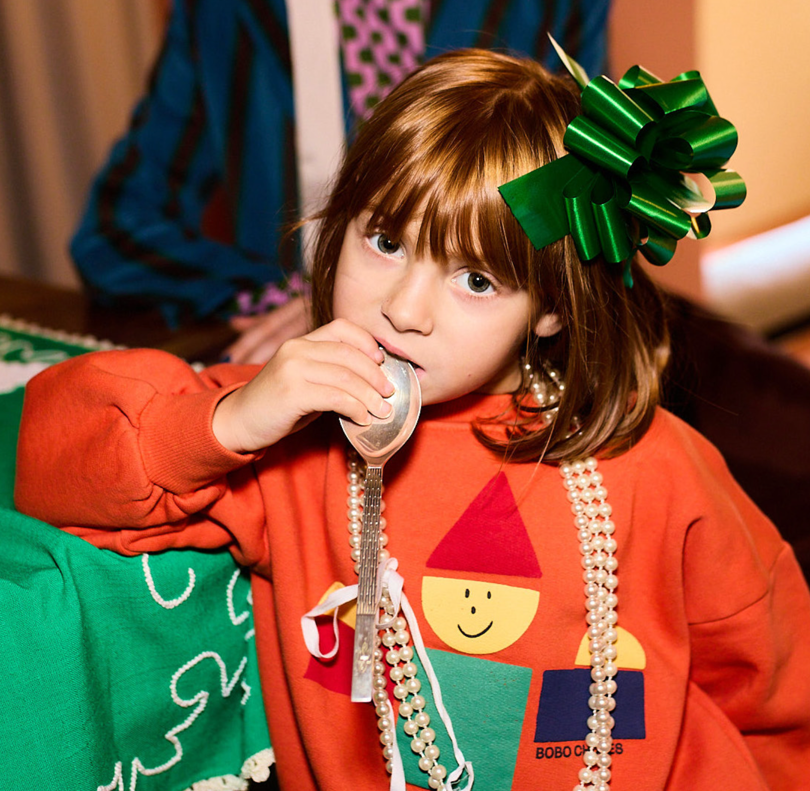 Sweatshirt Wooden Toy Orange