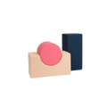 Soft building block set Remmi Demmi + Halli Sand / Pink / Midnight