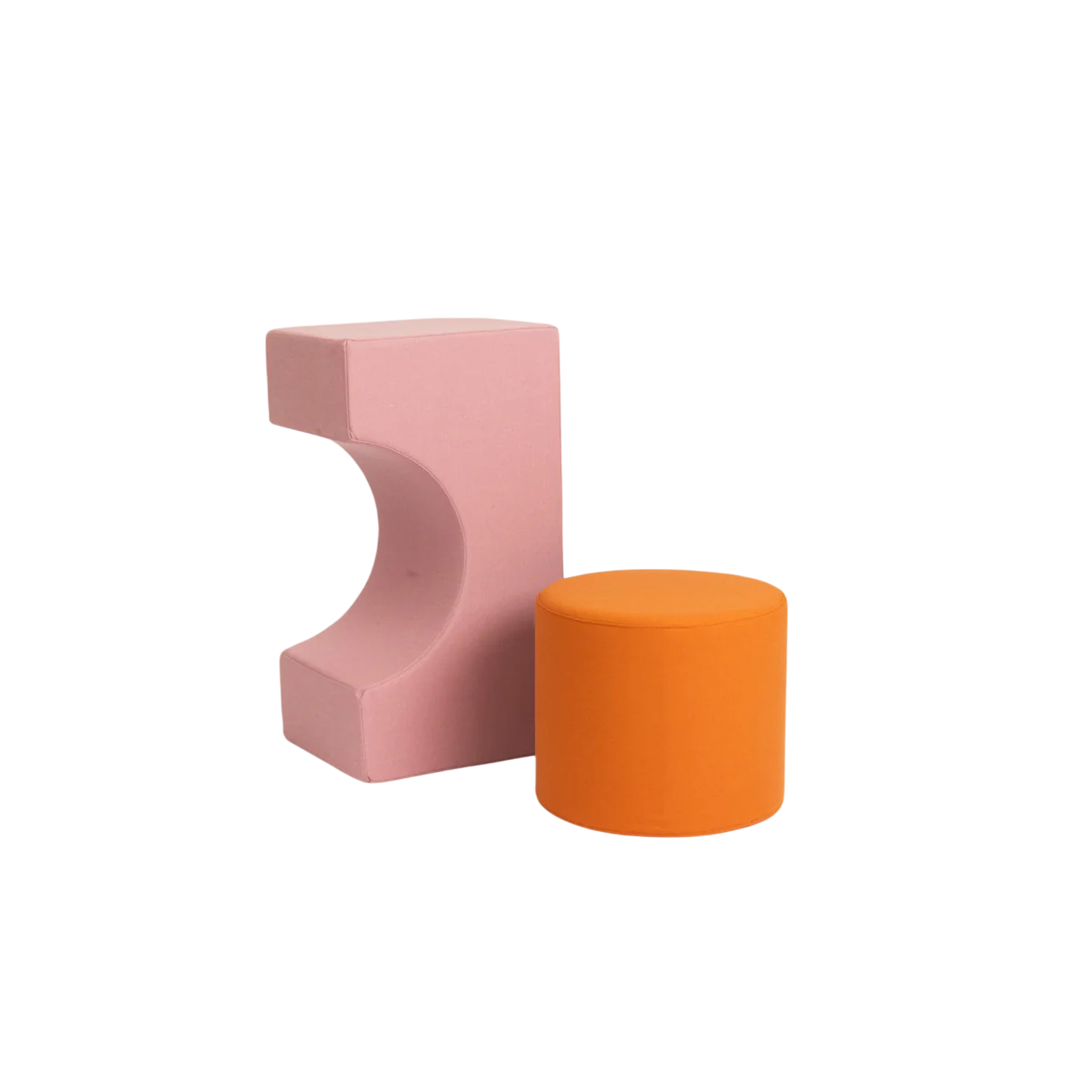 Set de blocs de construction souples Remmi Demmi Blush / Tangerine