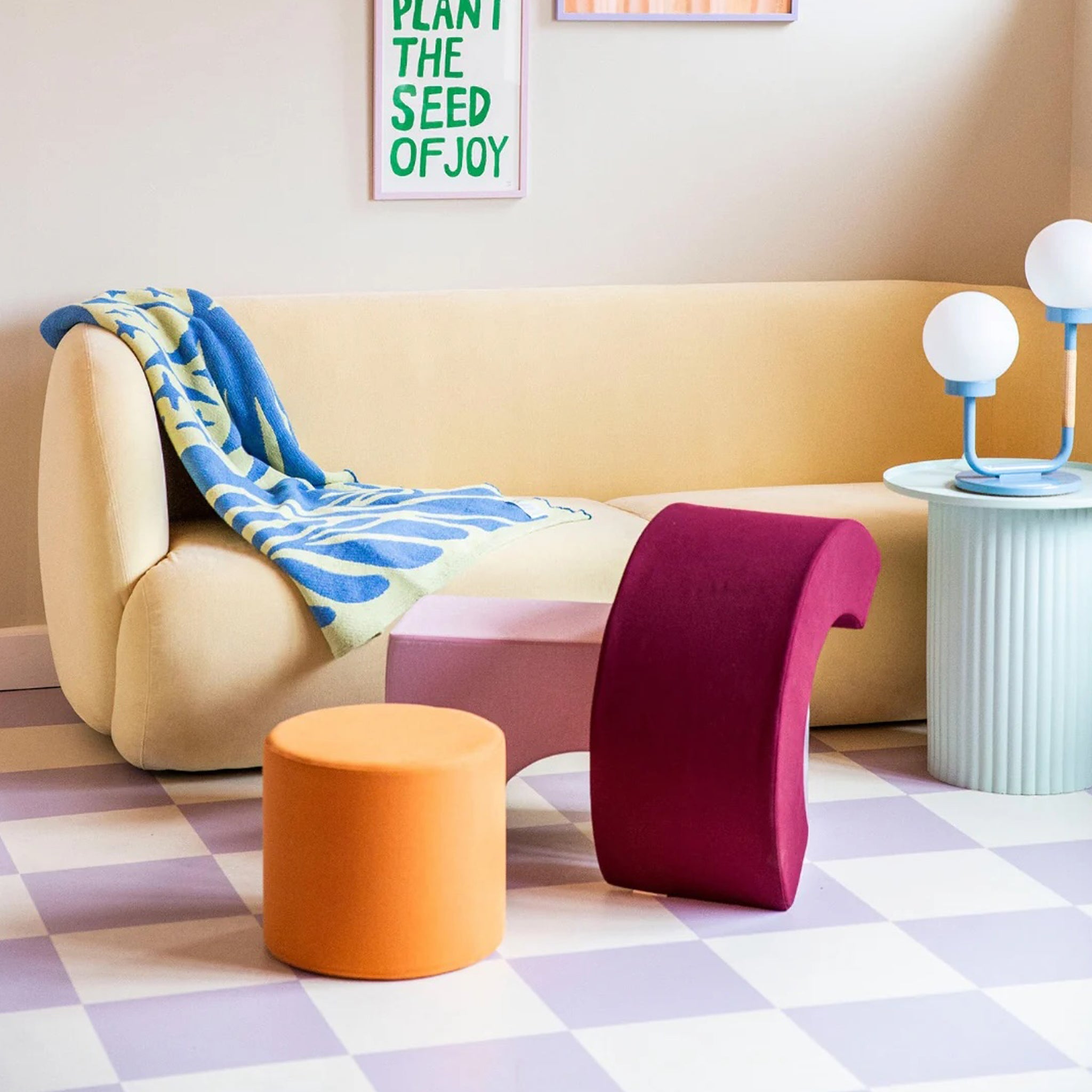 Set de briques souples Cirque Blush / Tangerine / Berry / Sky / Midnight