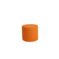 Pouf à structure souple DEMMI Tangerine