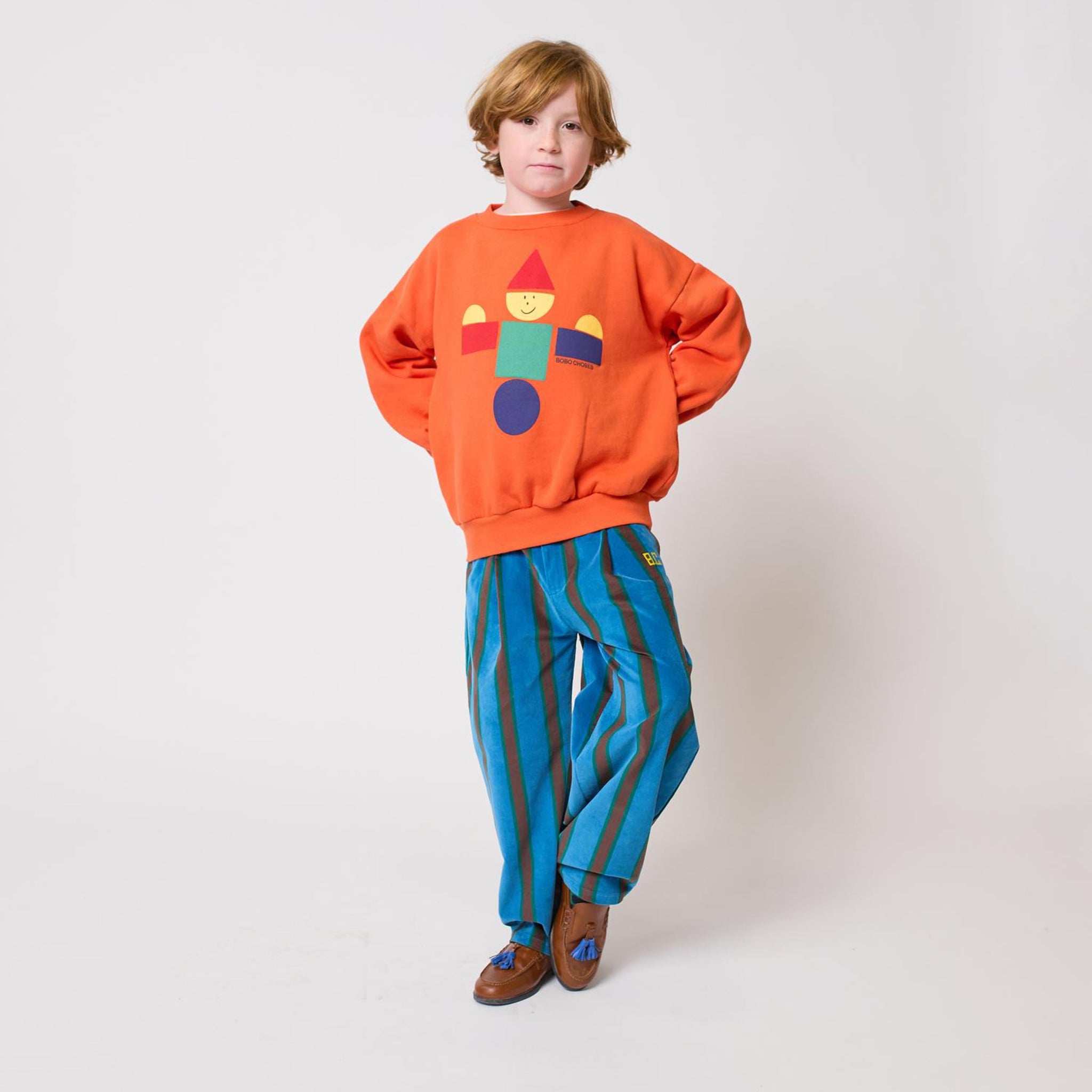 Sweatshirt Wooden Toy Orange