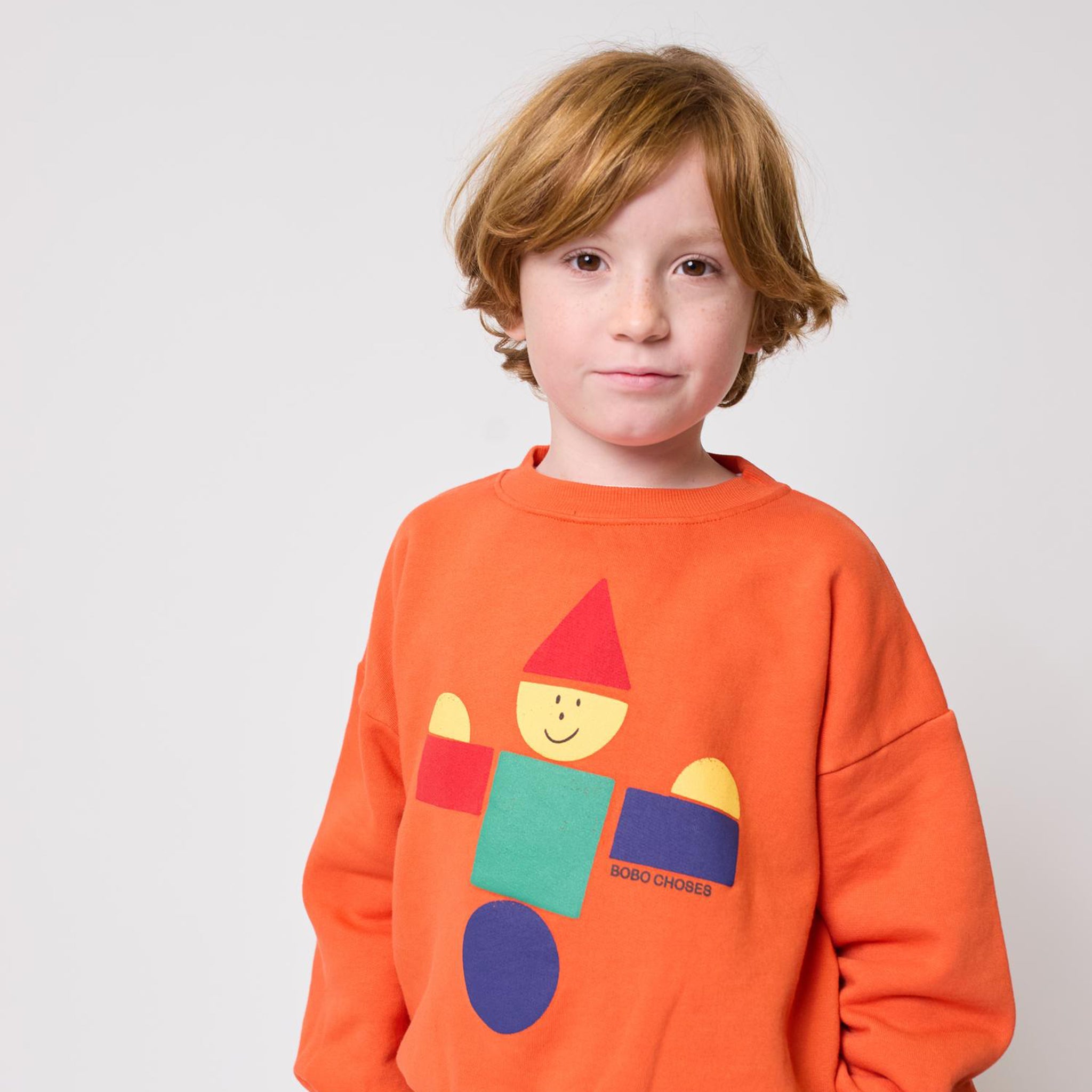 Sweatshirt Wooden Toy Orange