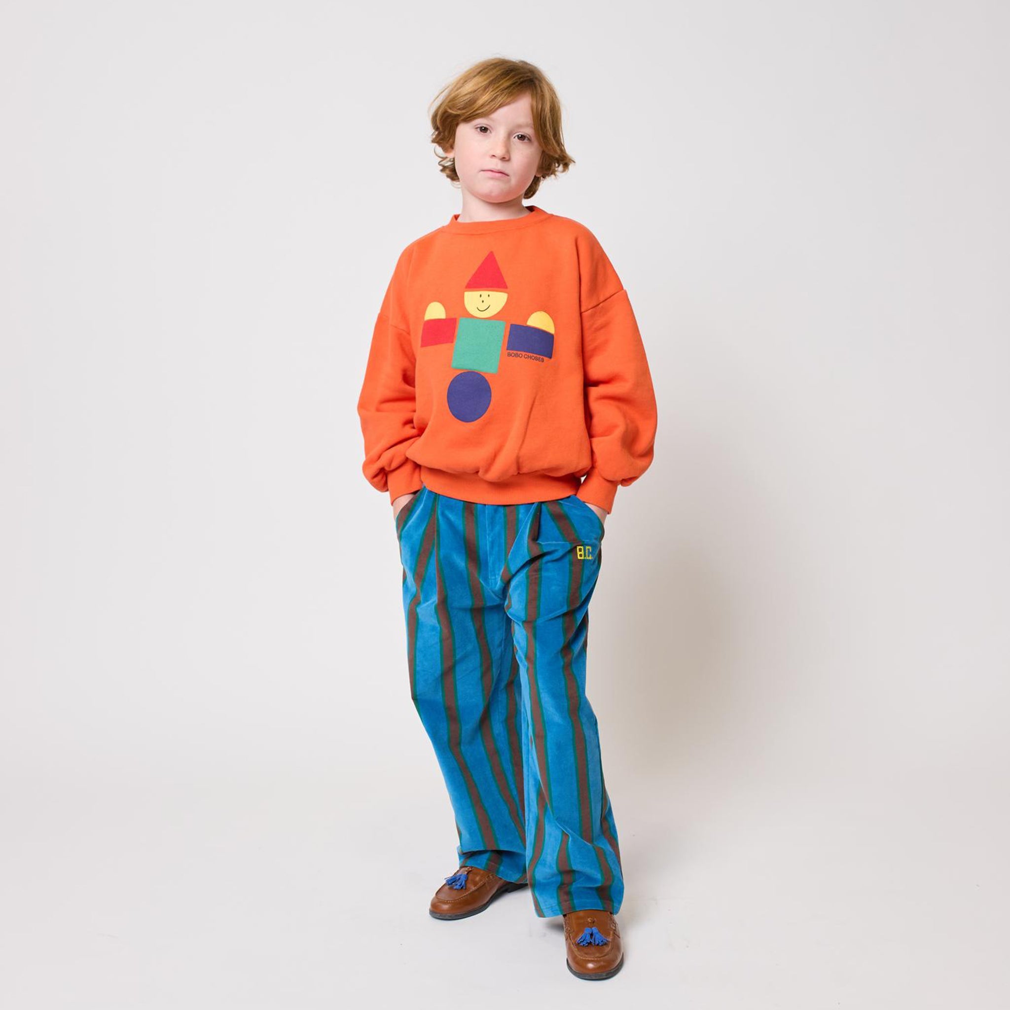 Sweatshirt Wooden Toy Orange