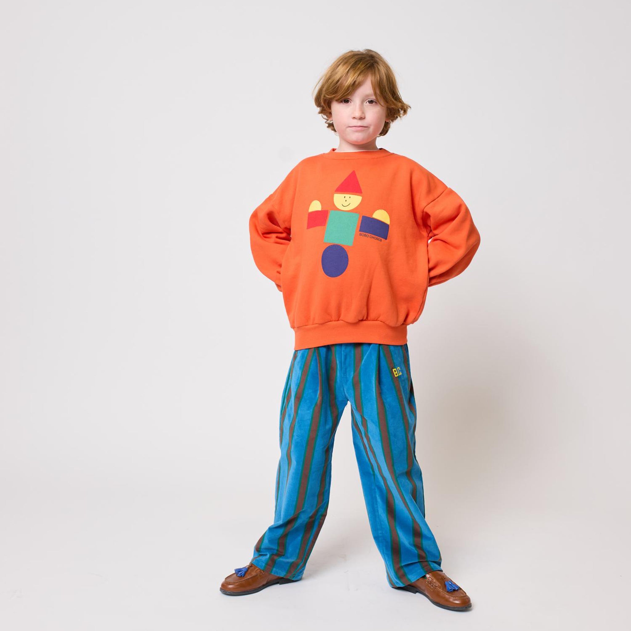 Sweatshirt Wooden Toy Orange