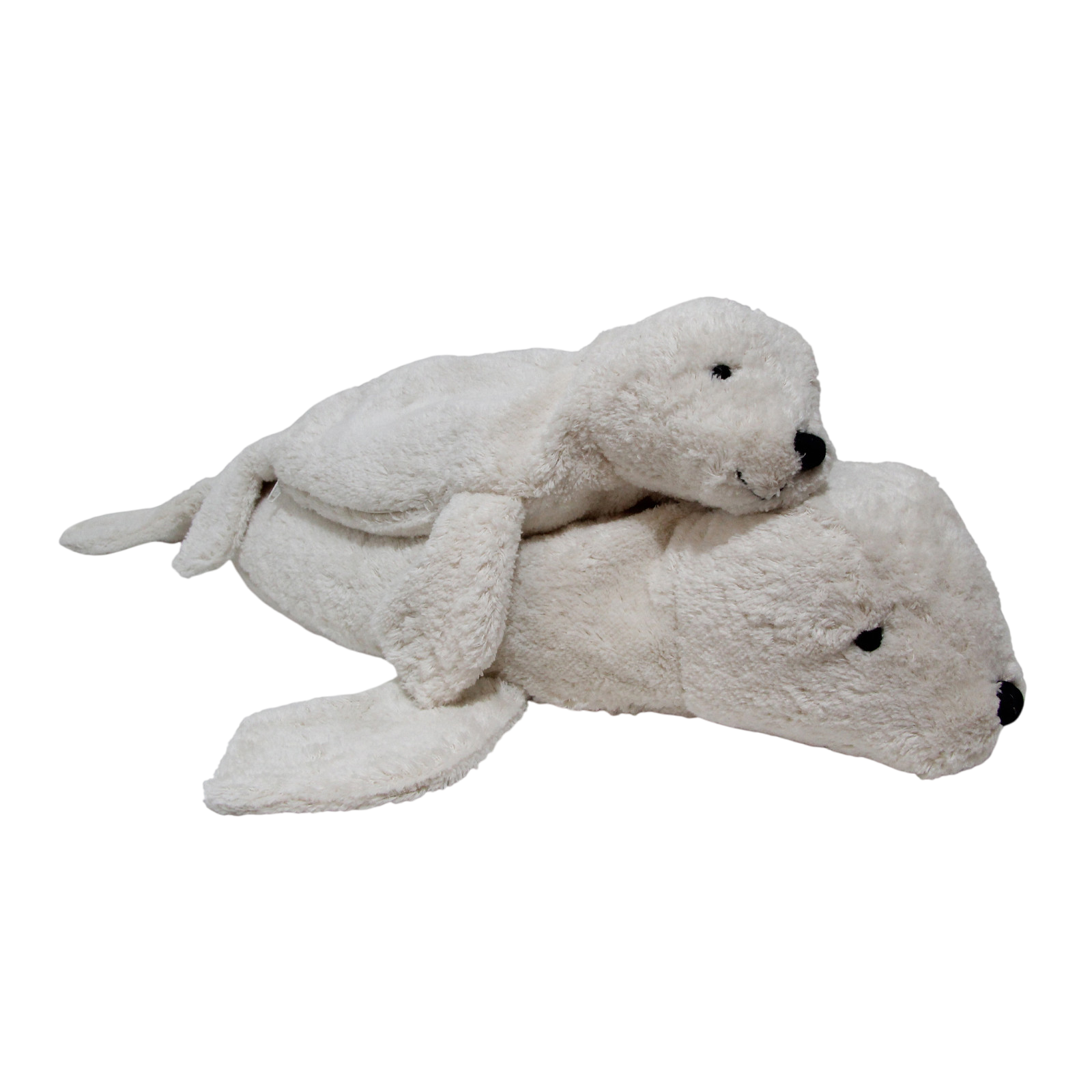 Senger Bio Kuschel- und Wärmetier Robbe gross weiss