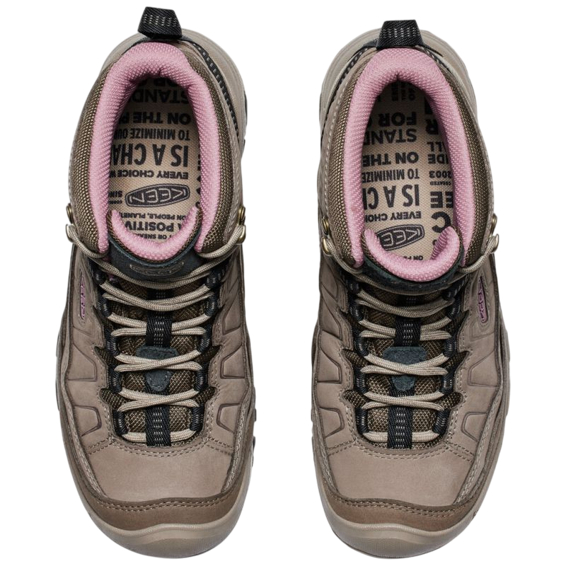 Wanderschuhe W Targhee IV Mid WP brindle/nostalgia rose