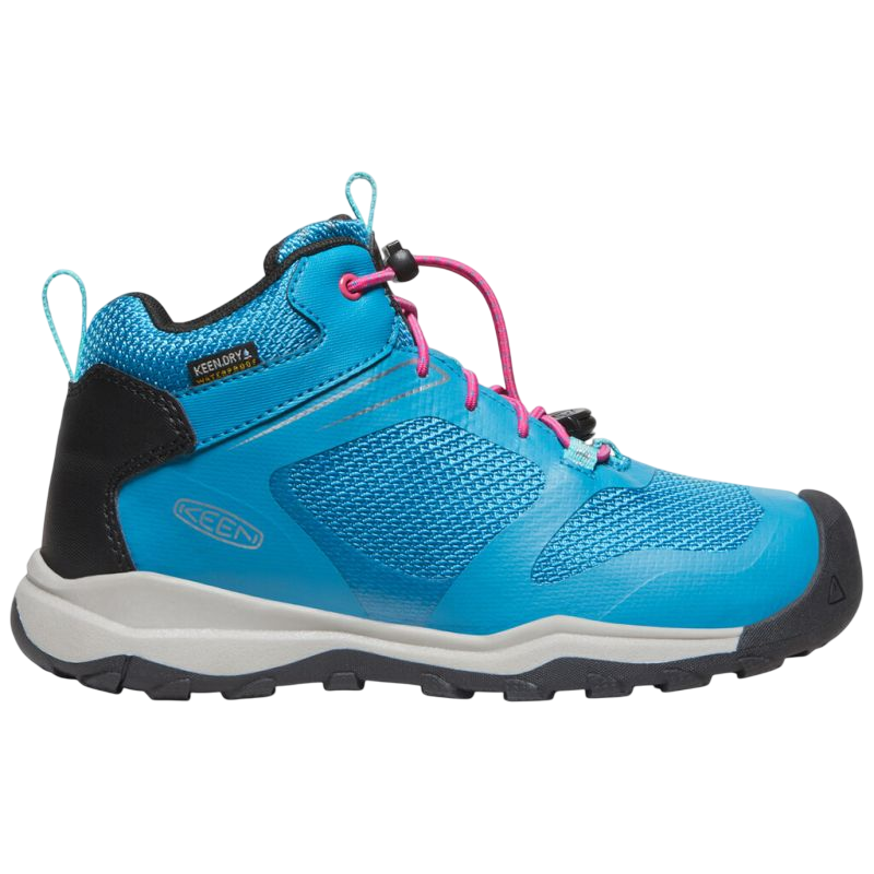 Hiking boots Mid WP fjord blue/fuchsia purple