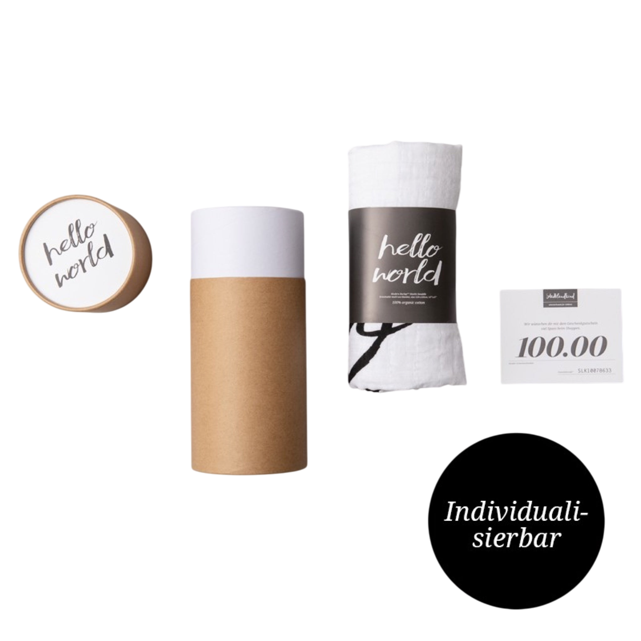 10x Charity gift box birth for companies "Save the Children"