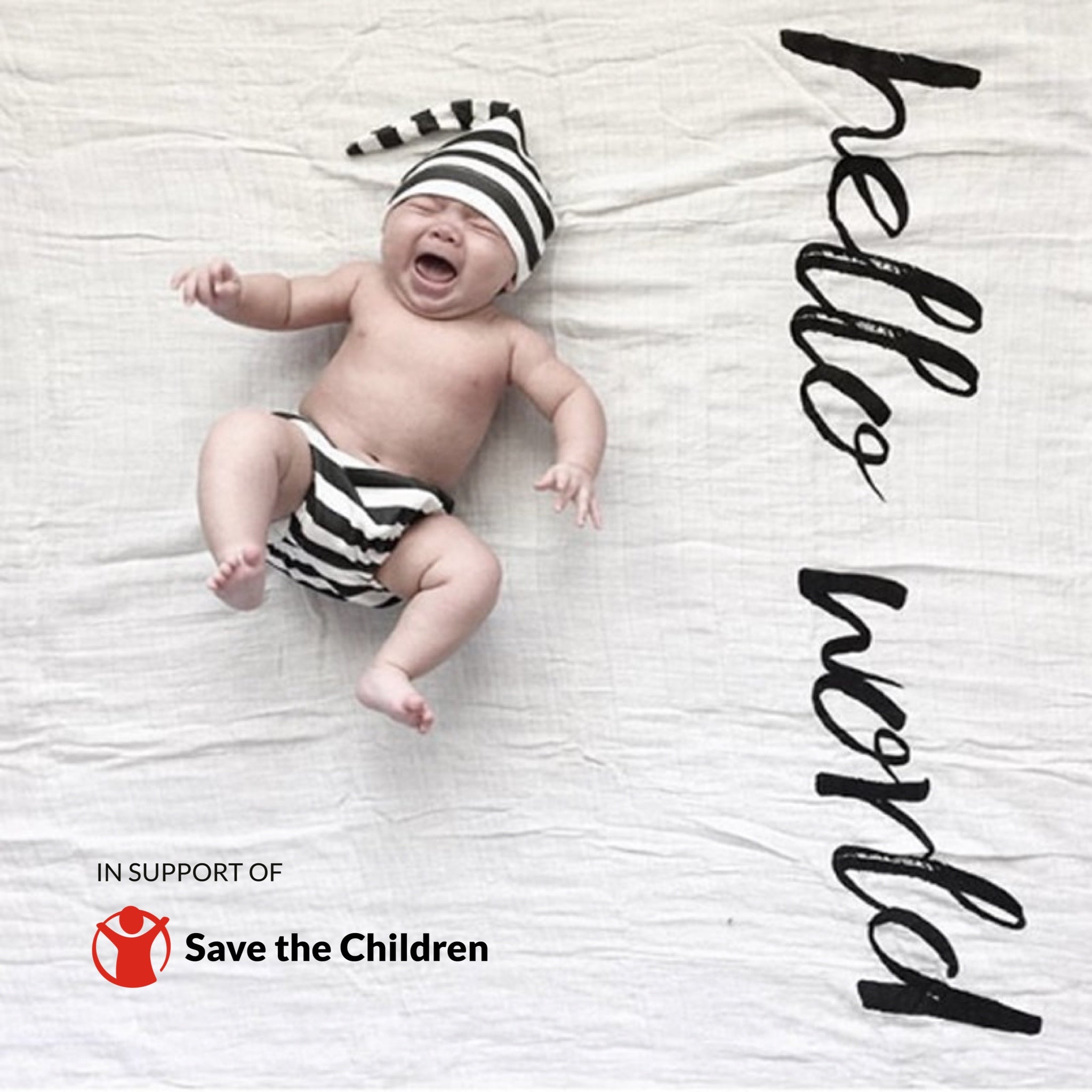 10x Coffret cadeau de naissance de charité pour les entreprises "Save the Children