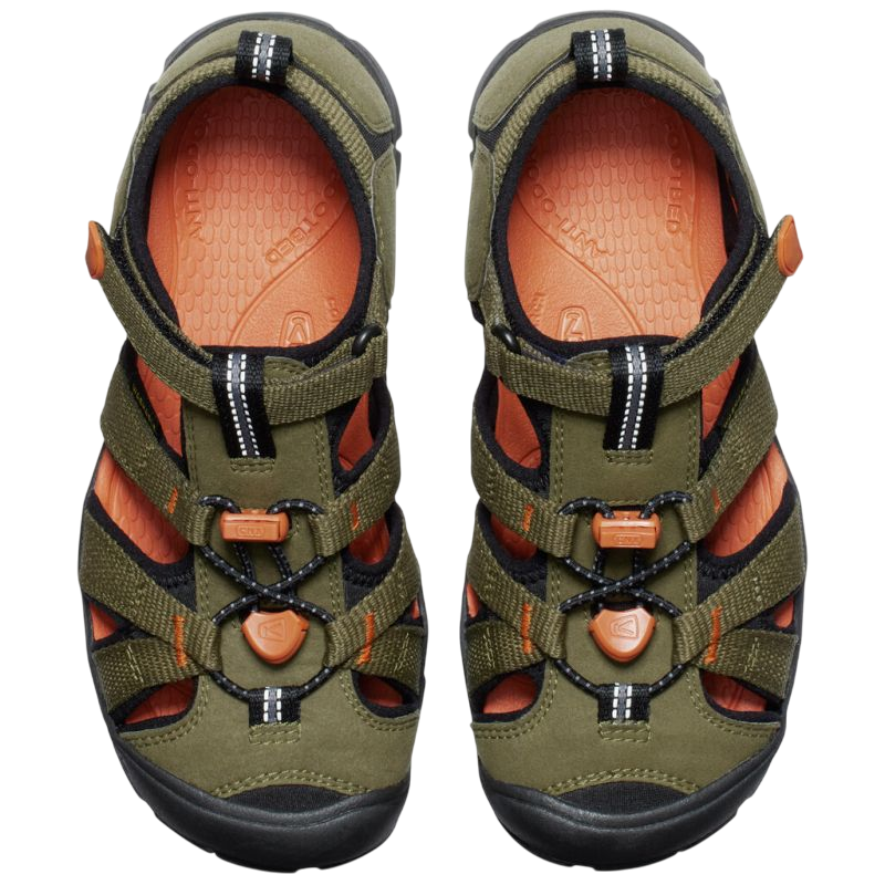 Sandalen Seacamp II CNX dark olive/gold flame