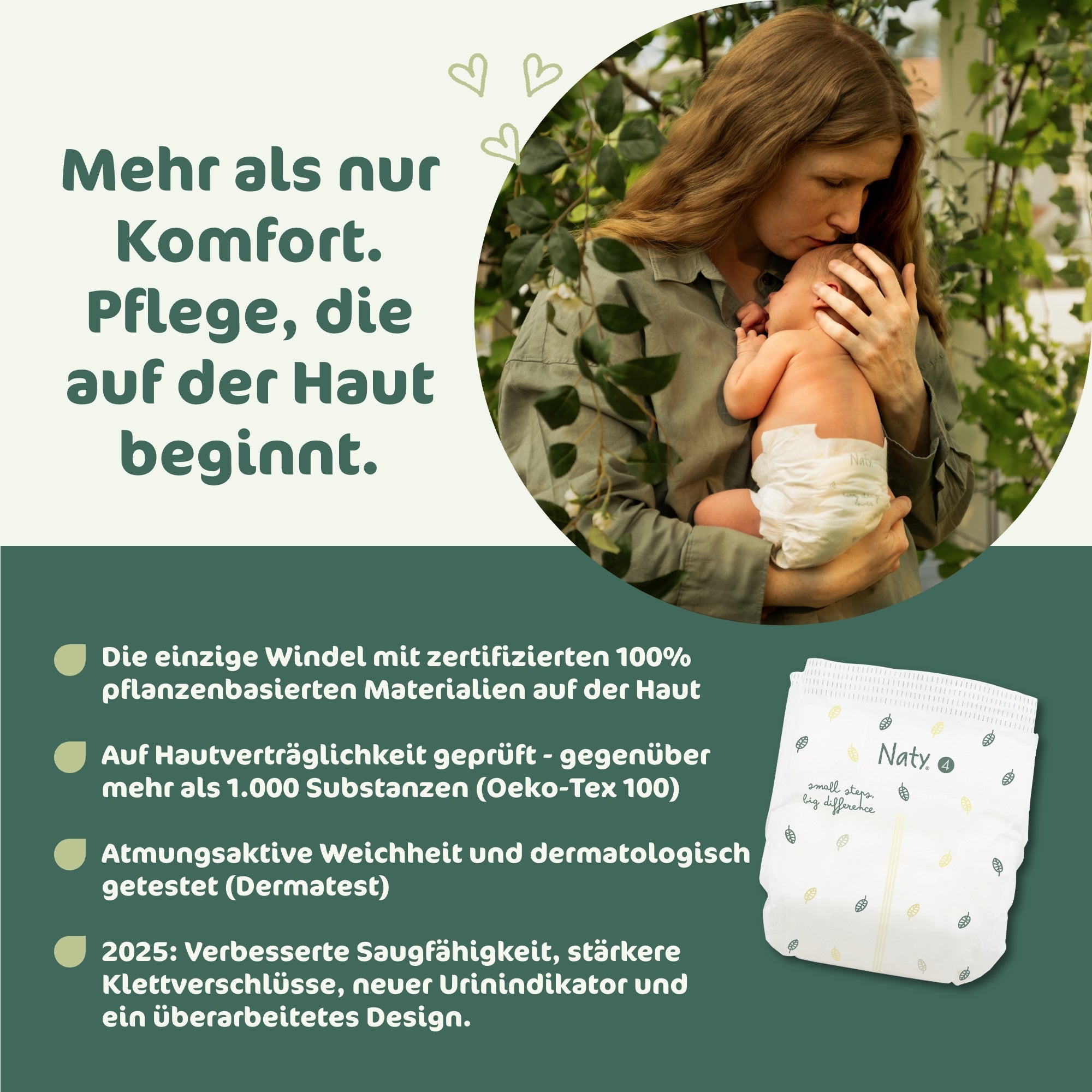 Baby-Windeln Maxi Grosspackung Nr. 4+