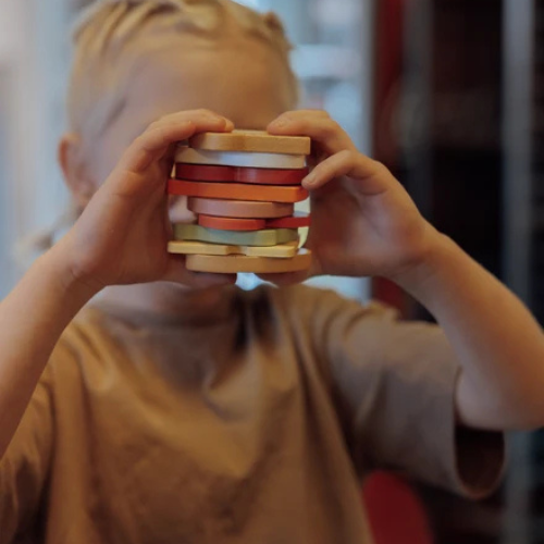 Set de sandwichs en bois