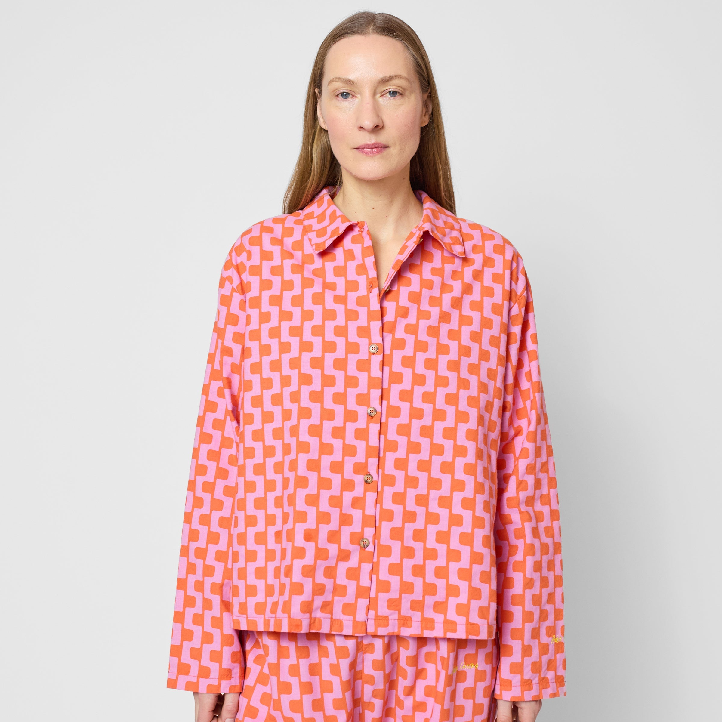 Adult Loungwear-Set Printed Purple