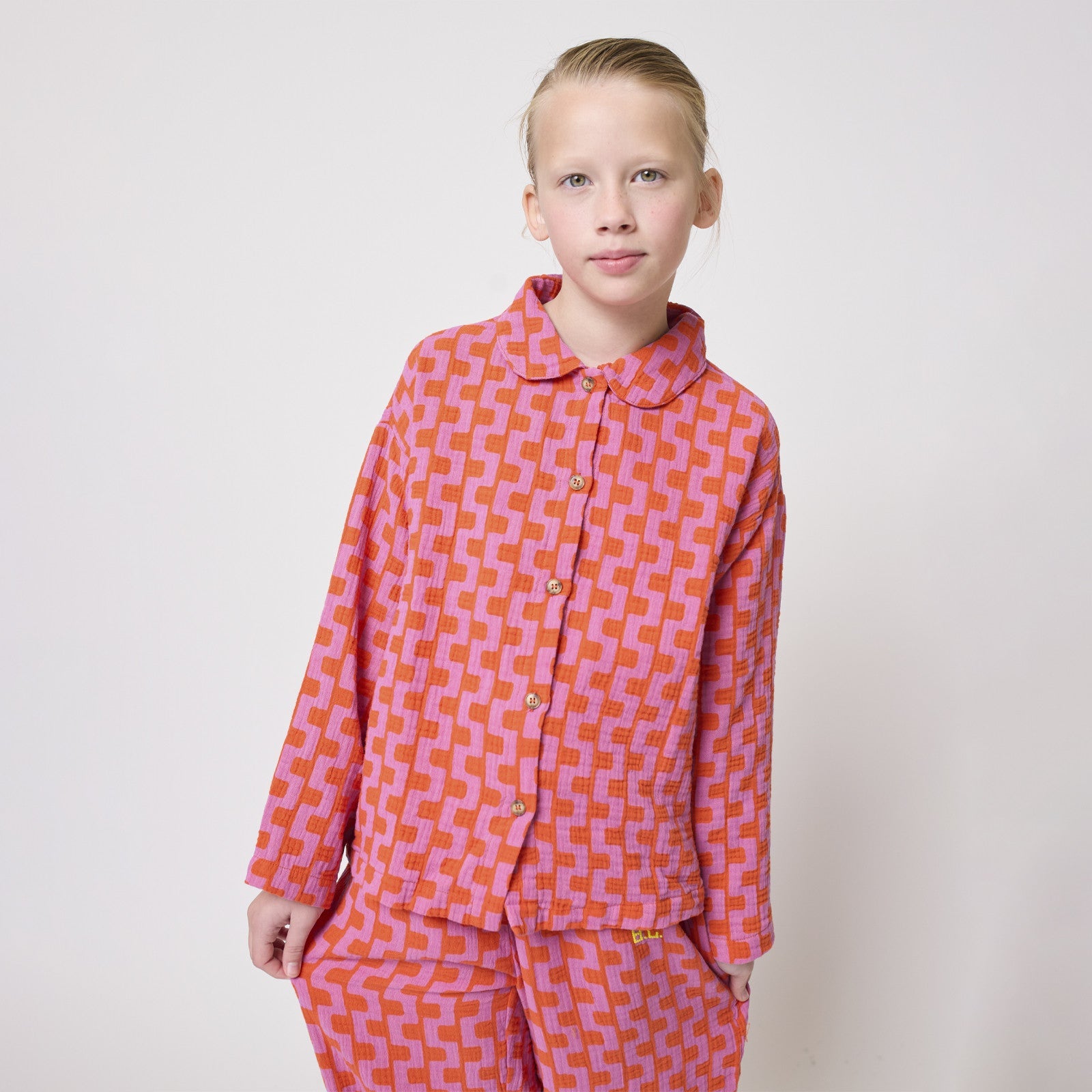 Pyjama Set Color Chain Purple