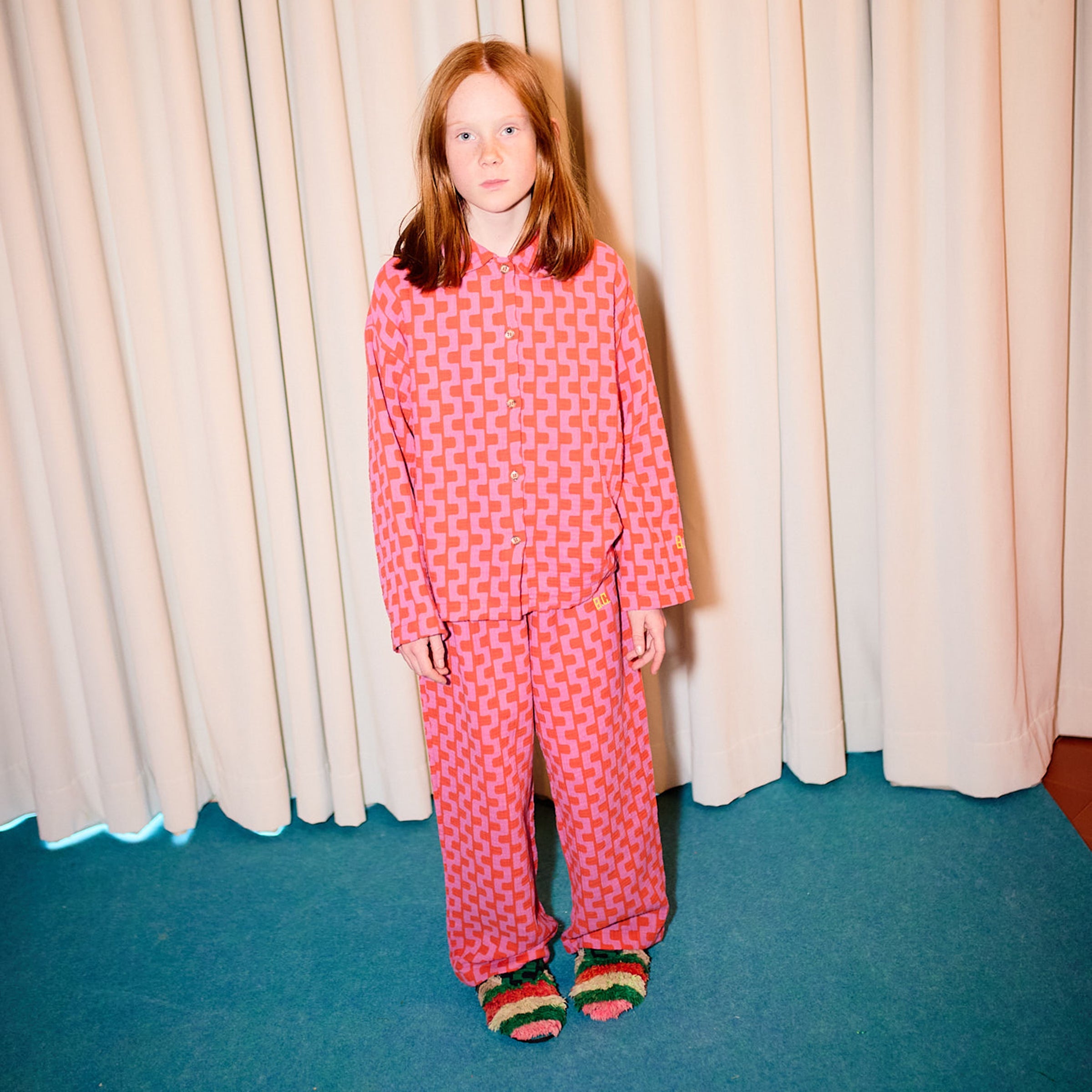 Pyjama Set Color Chain Purple