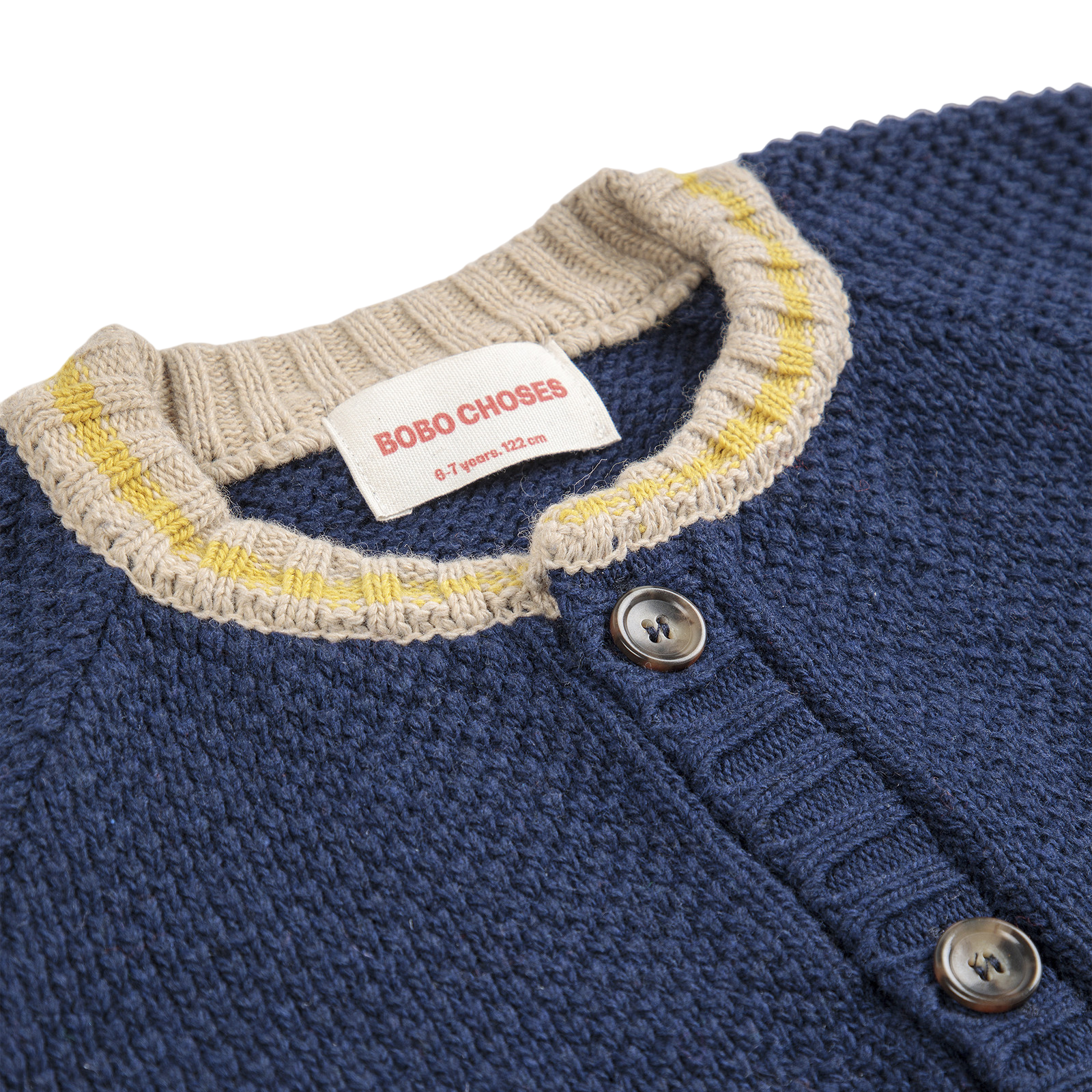 Strickjacke Fun Face Navy Blue