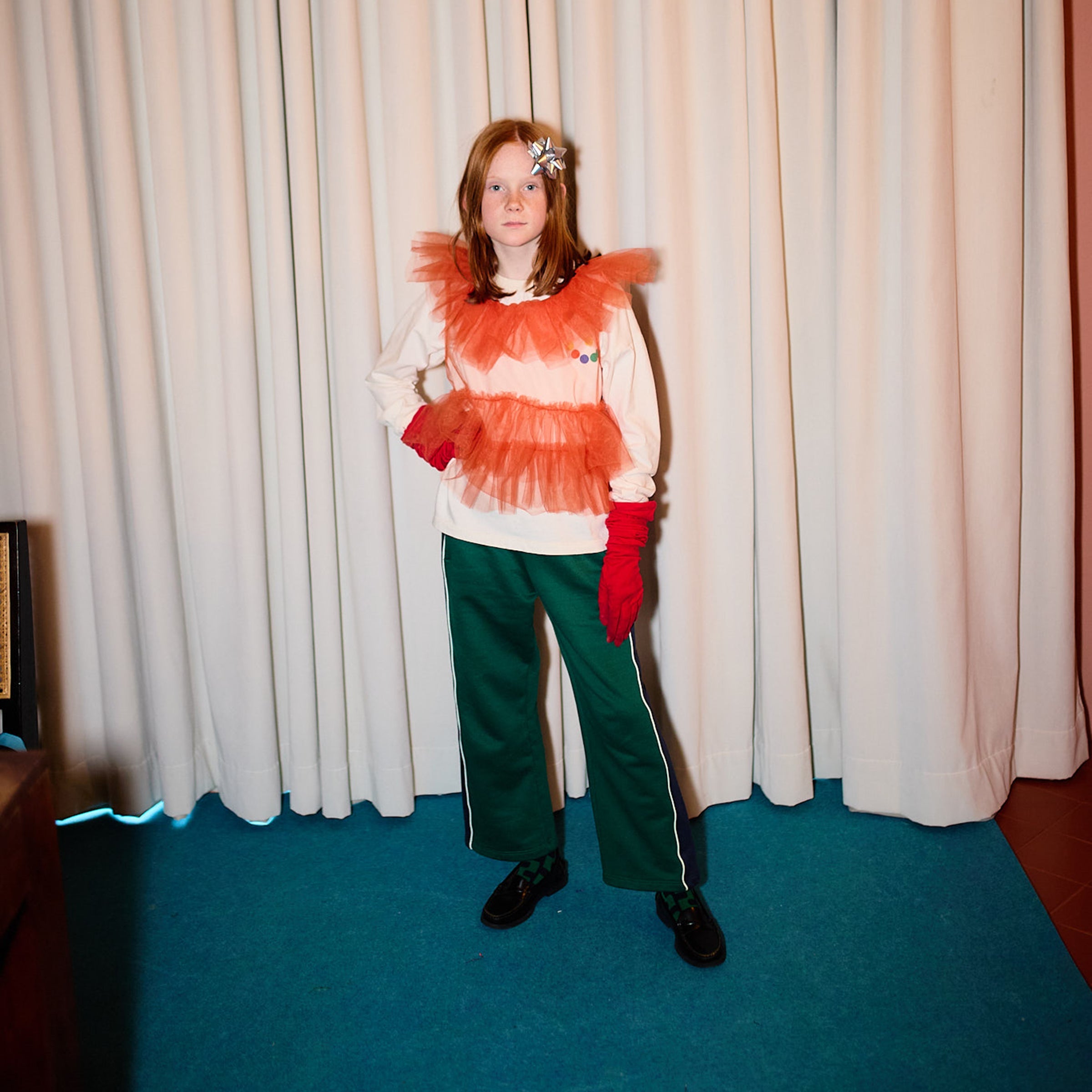 Langarmshirt Thanks Offwhite