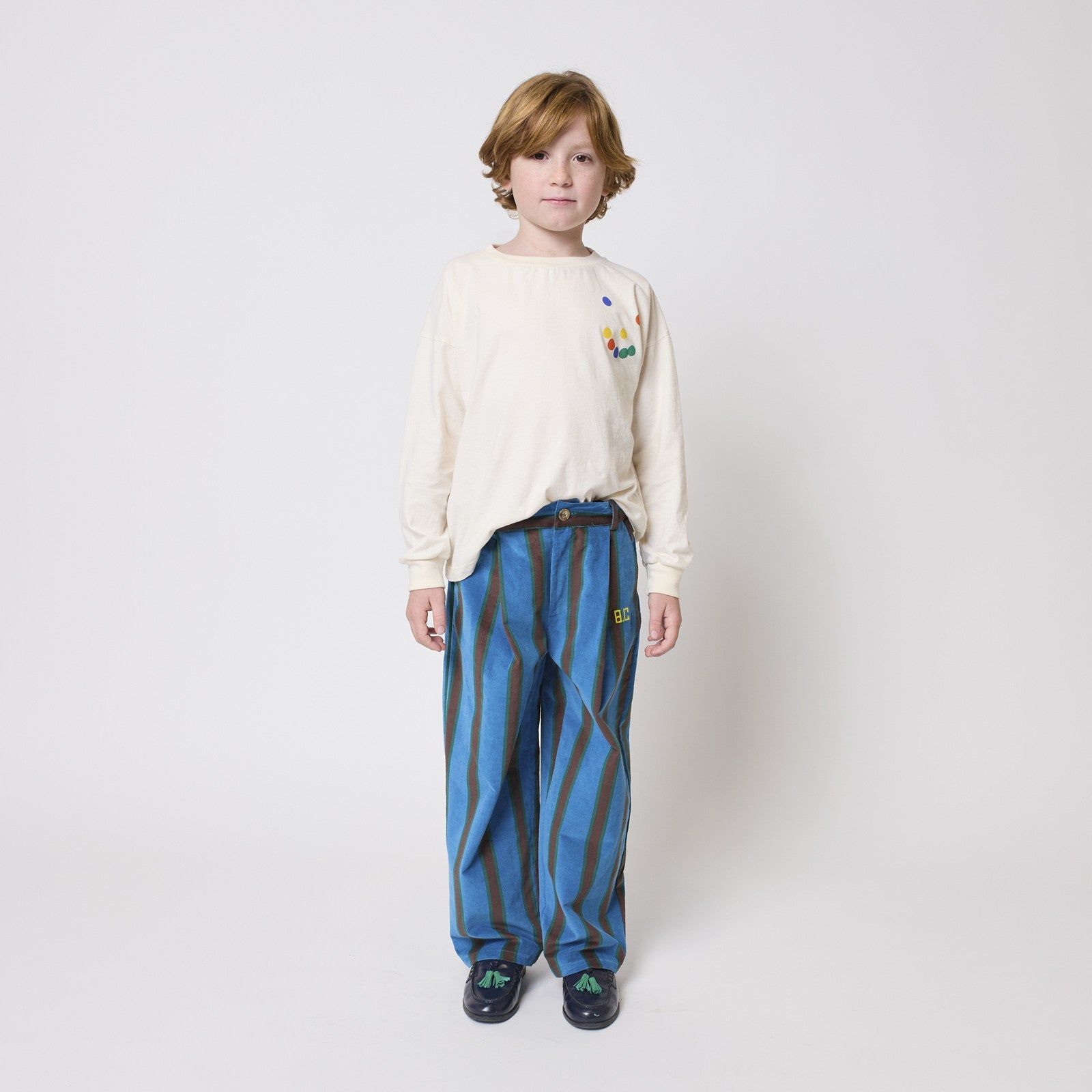 Langarmshirt Thanks Offwhite