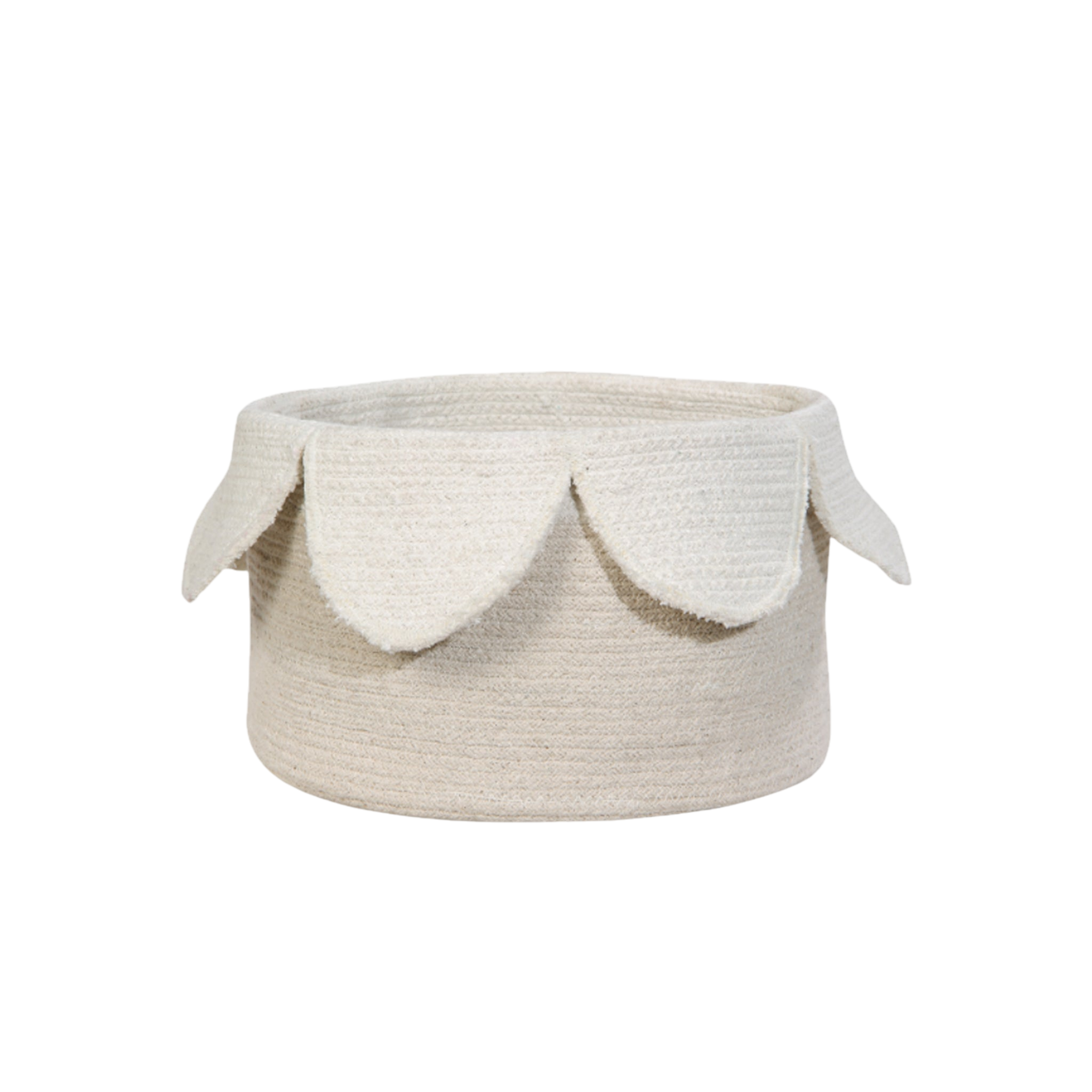 Petals Ivory basket