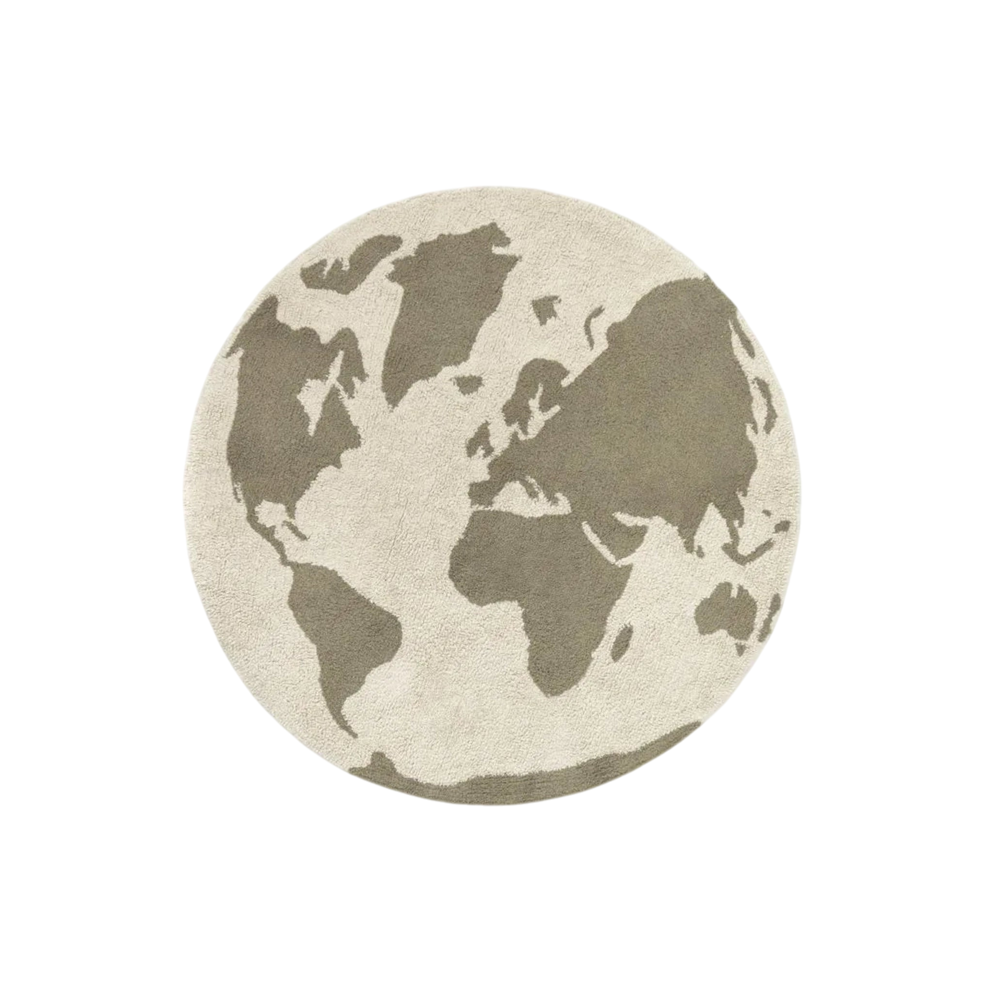 Teppich World Map rugycled