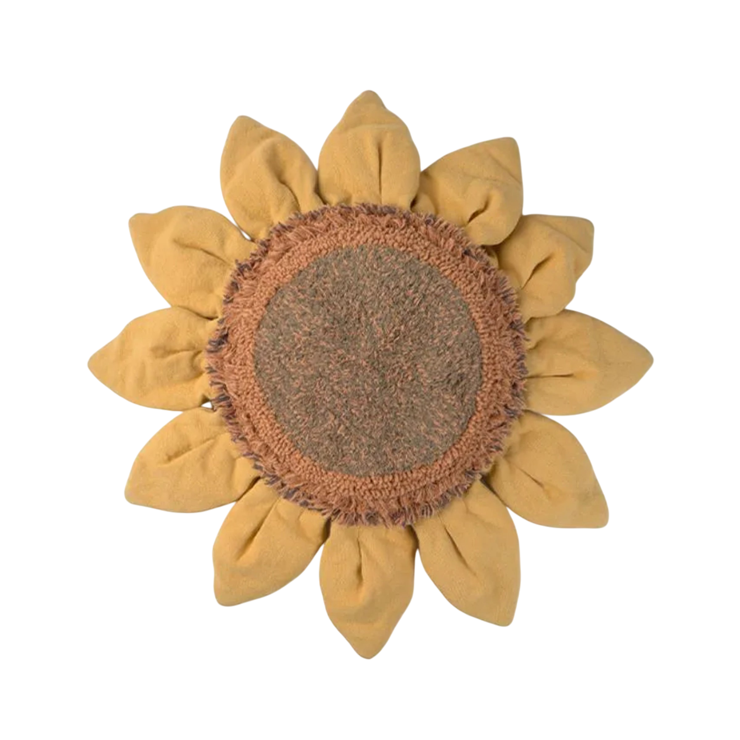 Fussboden-Kissen Sonnenblume