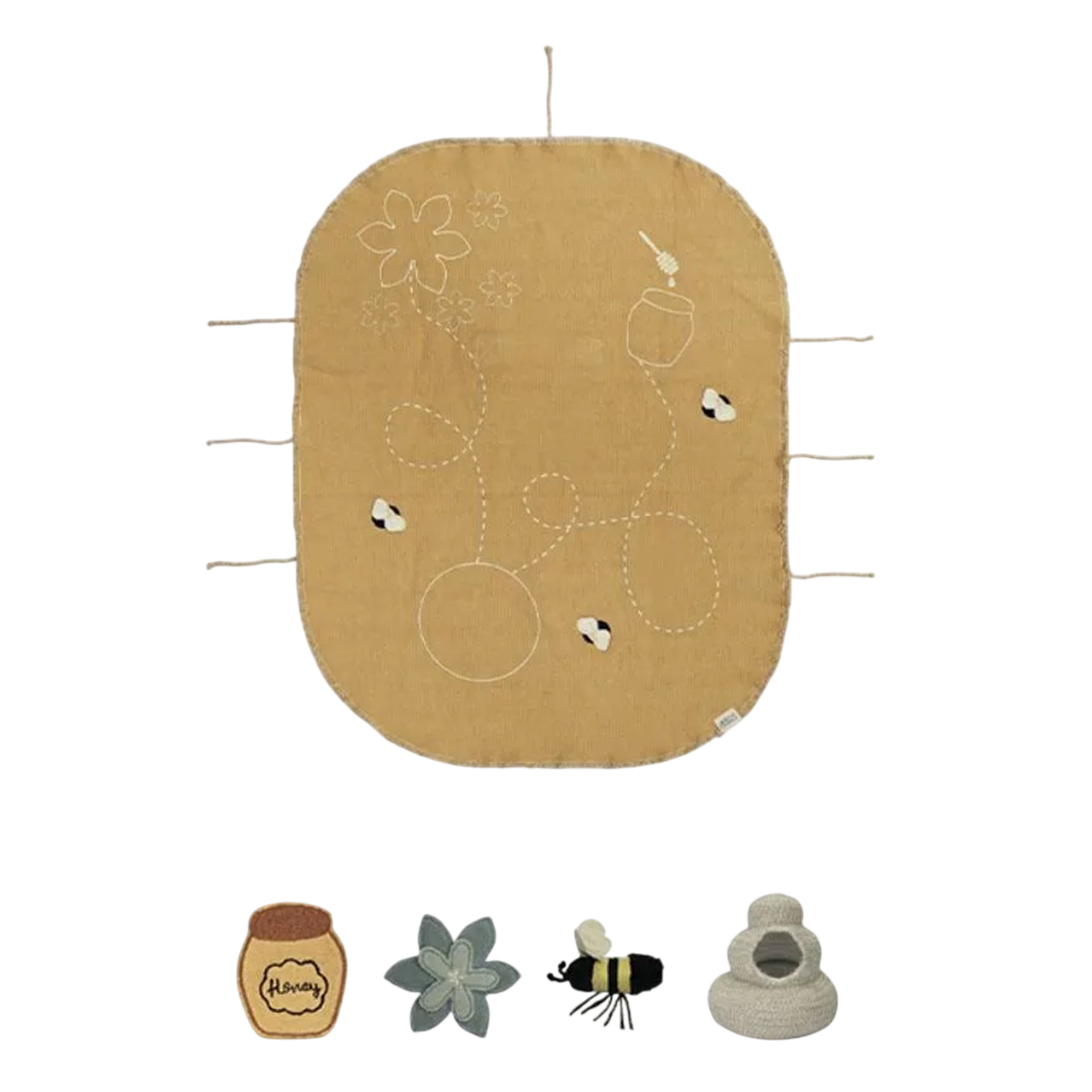 Ensemble de jouets verts Du nectar au miel