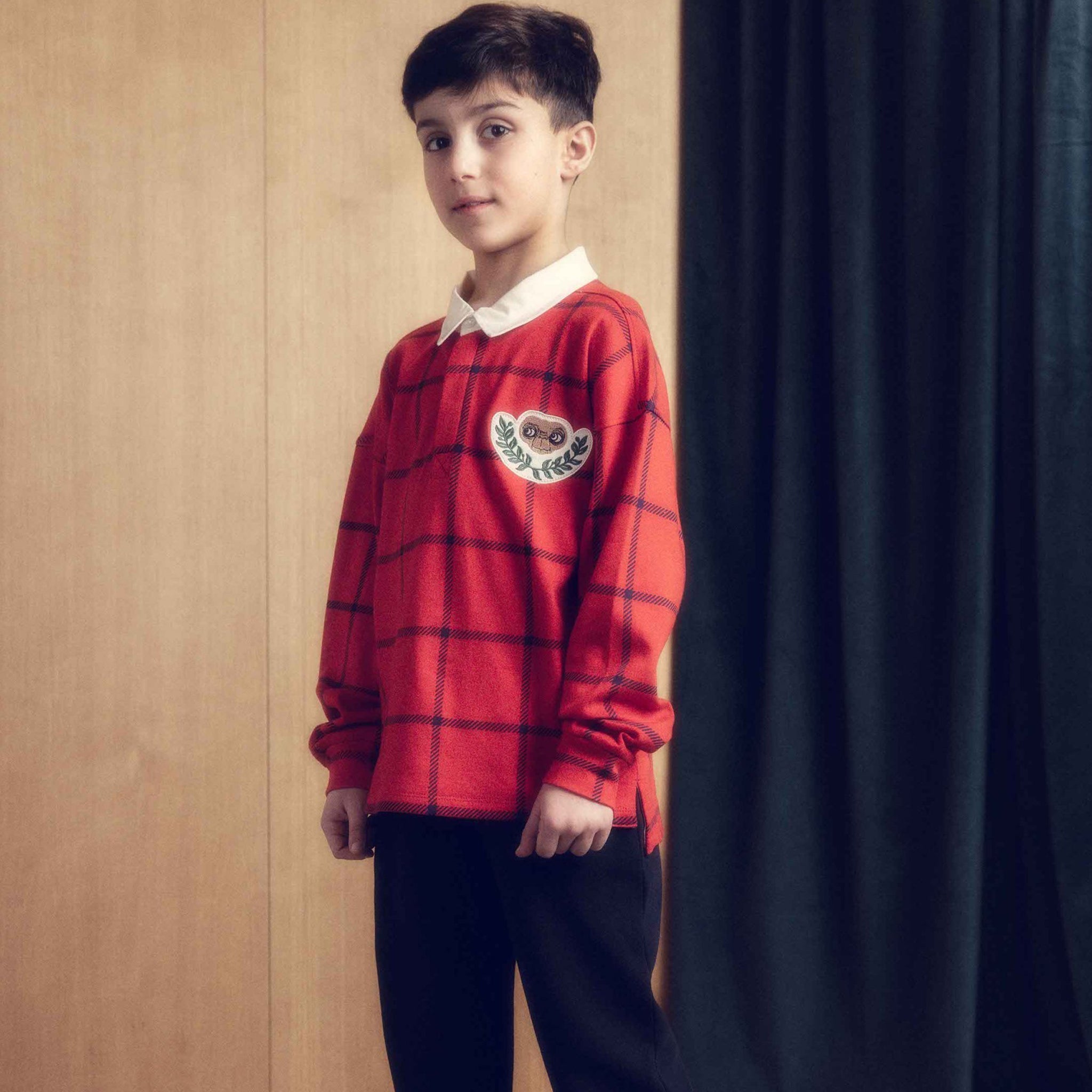 Rugby-Sweatshirt E.T Red