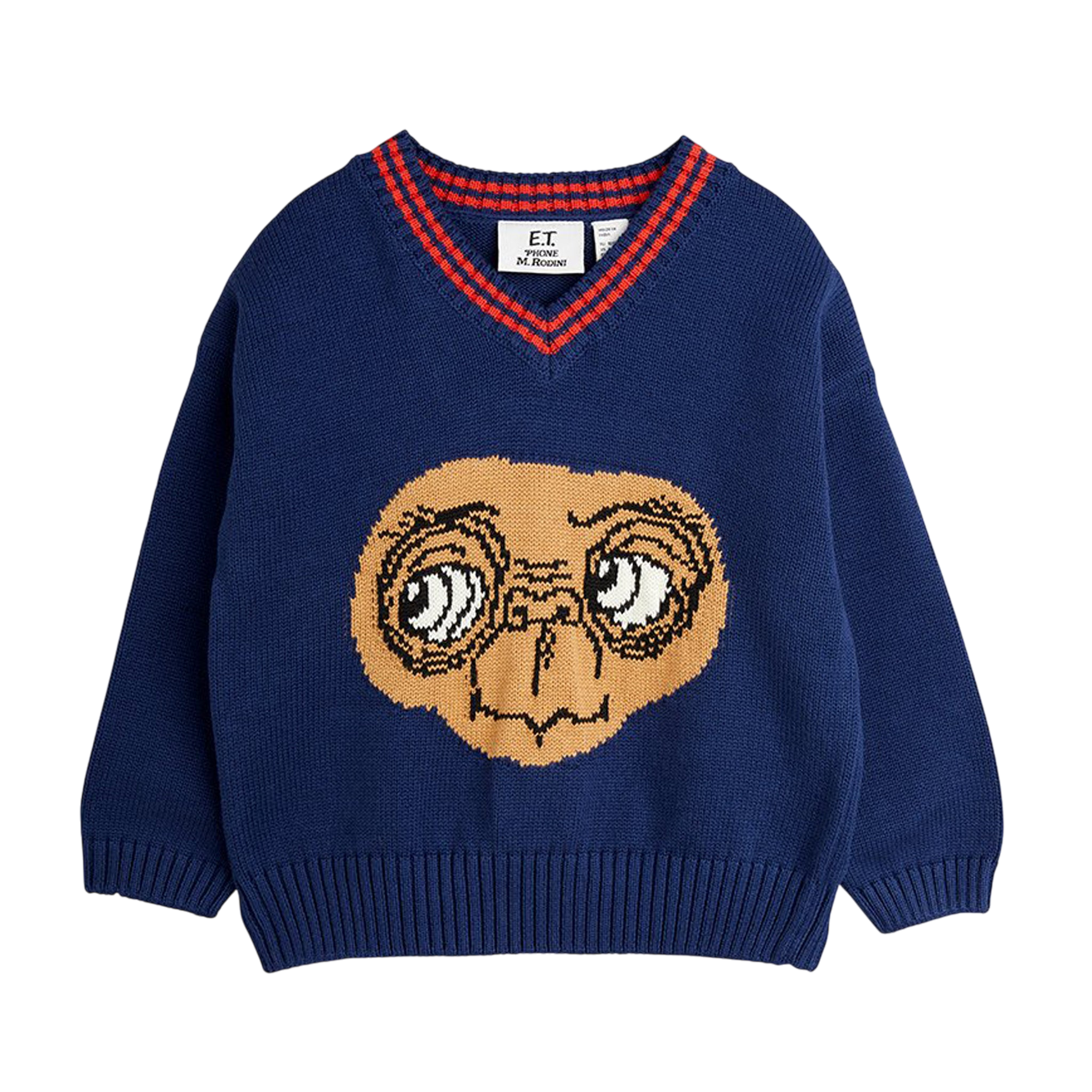 Strickpullover E.T Intarsia Blue