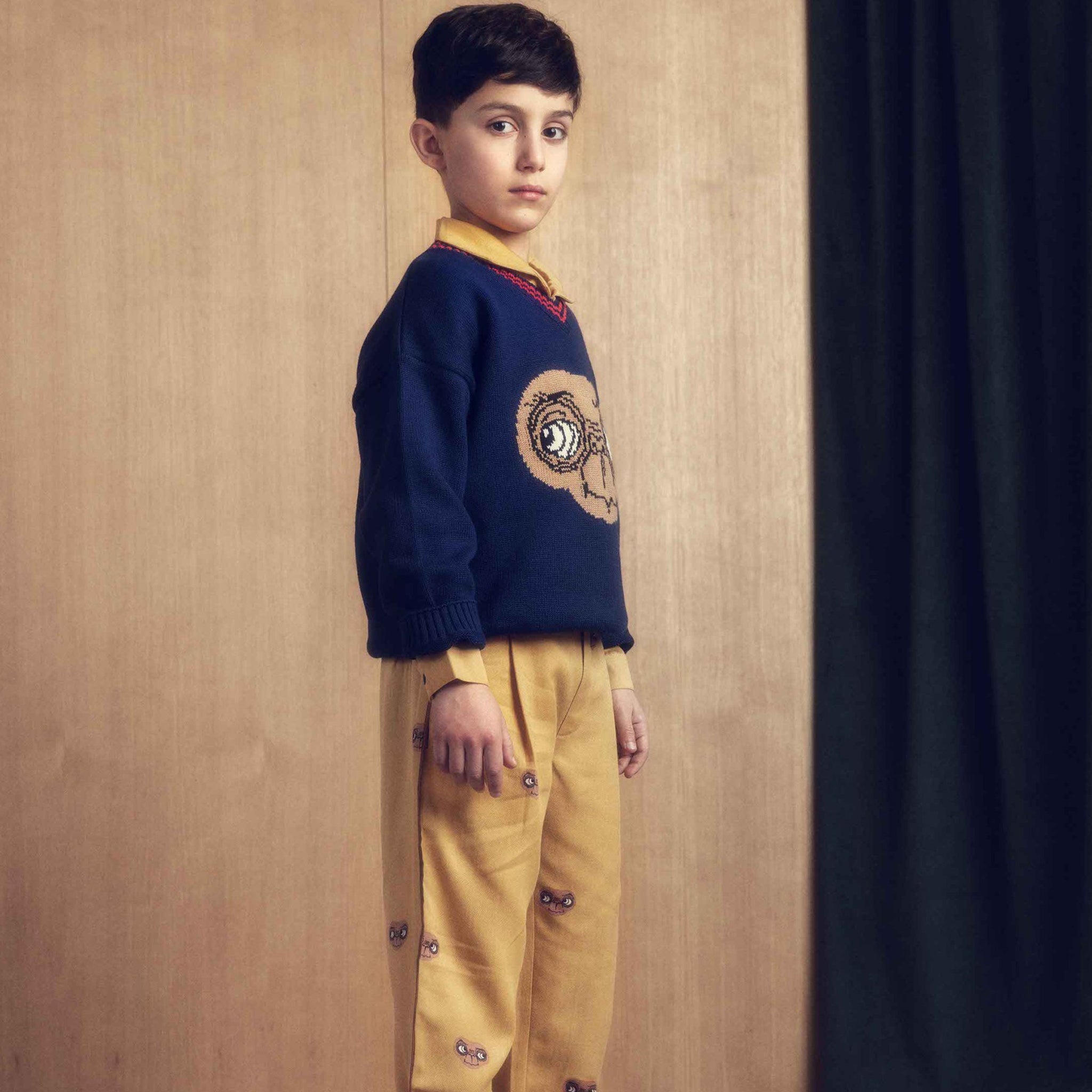 Strickpullover E.T Intarsia Blue