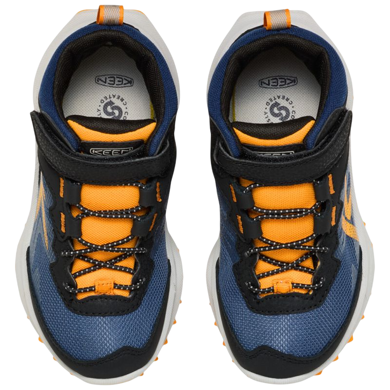 Hiking boots C Zionic Mid WP naval academy/bright marigold