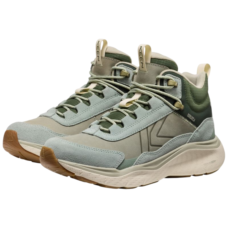 Hiking boots W Leiki Leather Mid WP iceberg green/bronze green